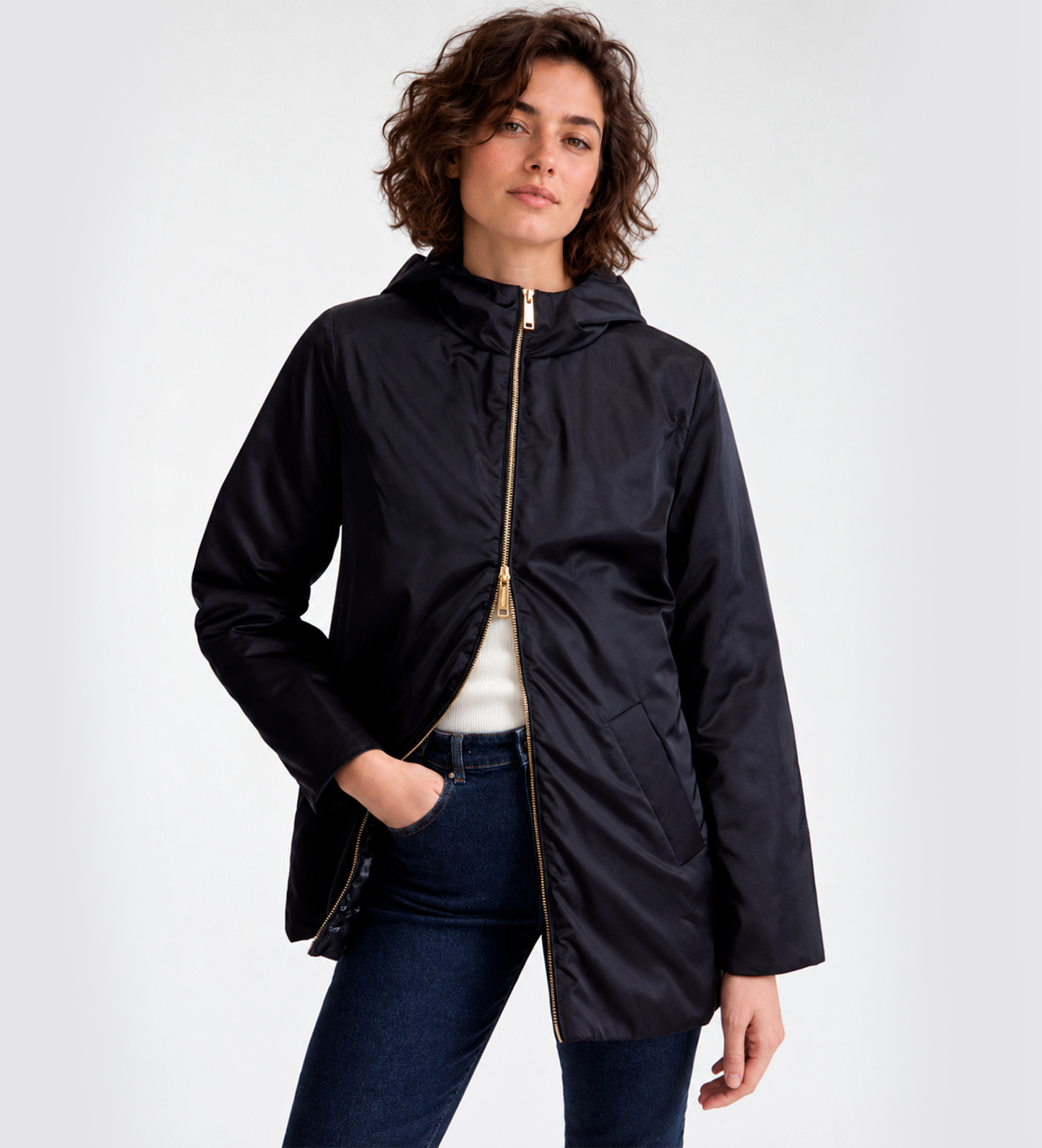 Marella für Damen. 2623036034200 Wollmantel-Jacke Sancella marineblau (36), Lässig, Wolle