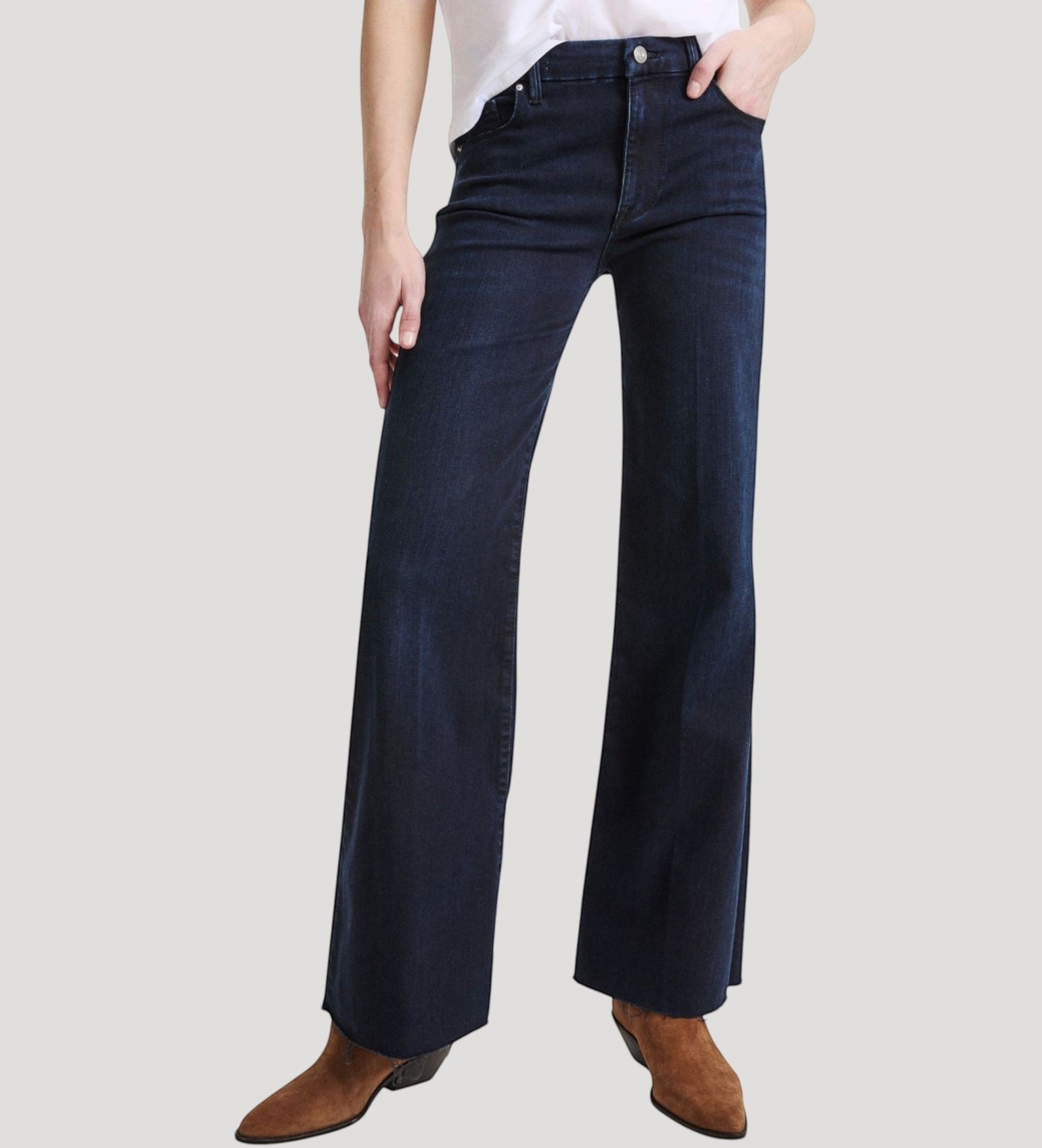 Marella für Damen. 2623186094200 Marineblaue Slim-Fit-Jeans (Swlcrop) (36), Lässig, Baumwolle, Denim