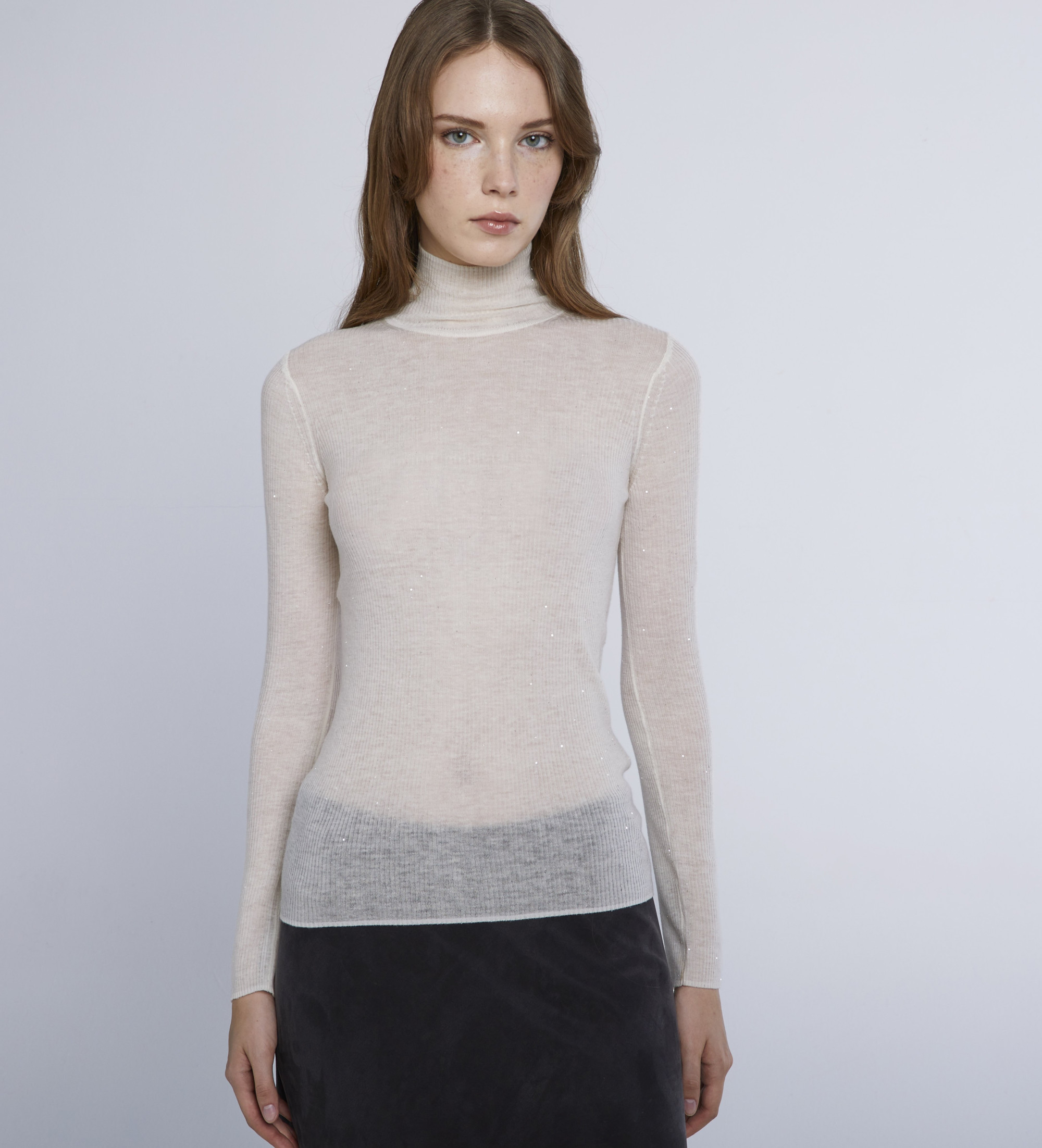 Marella für Damen. 2423366032200 Feroce Pullover weiß (XL), Lässig, Wolle, Langarm