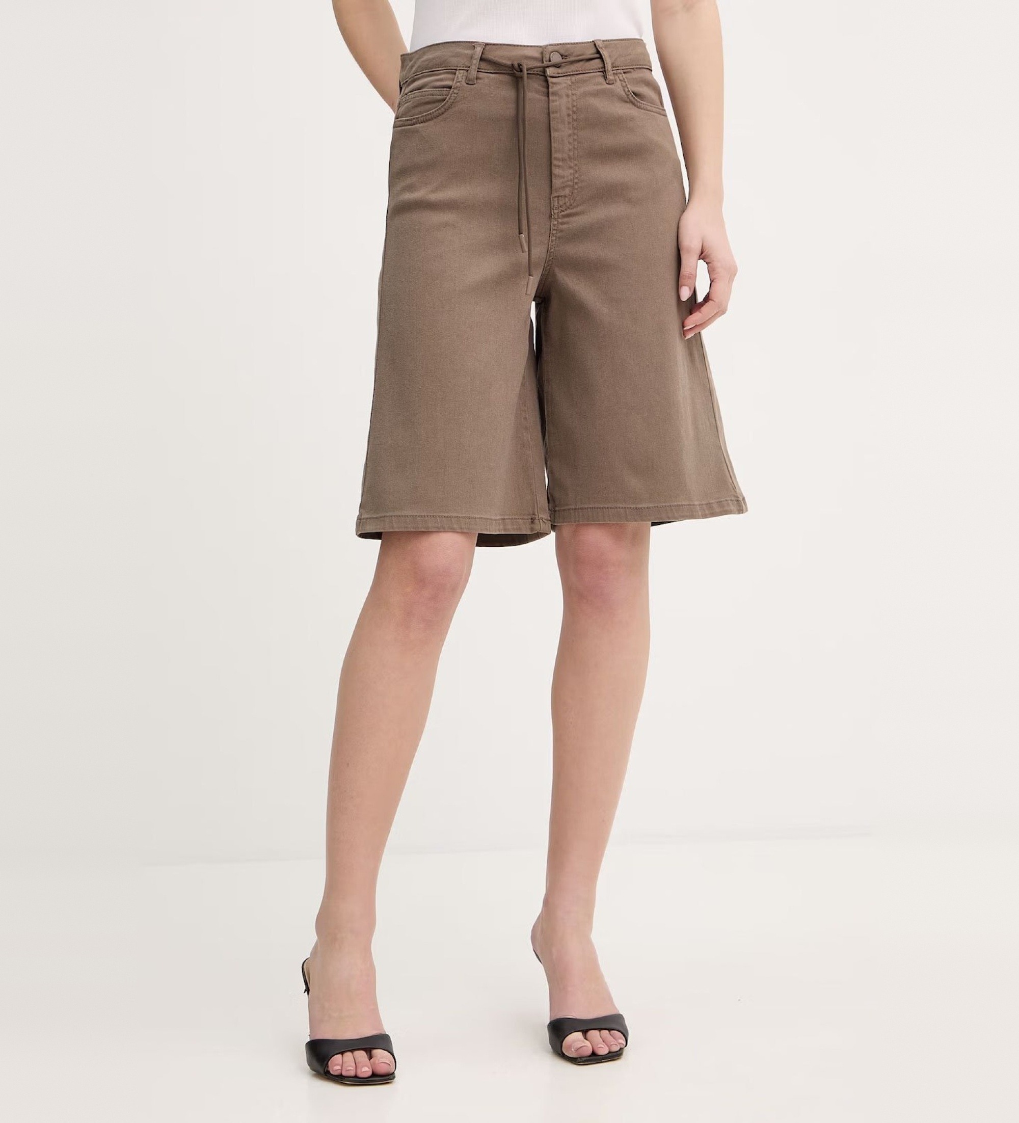 Marella für Damen. 2613141035200 Kurze Hose Mlmquasar braun (40), Lässig, Bio-Baumwolle, Nachhaltig
