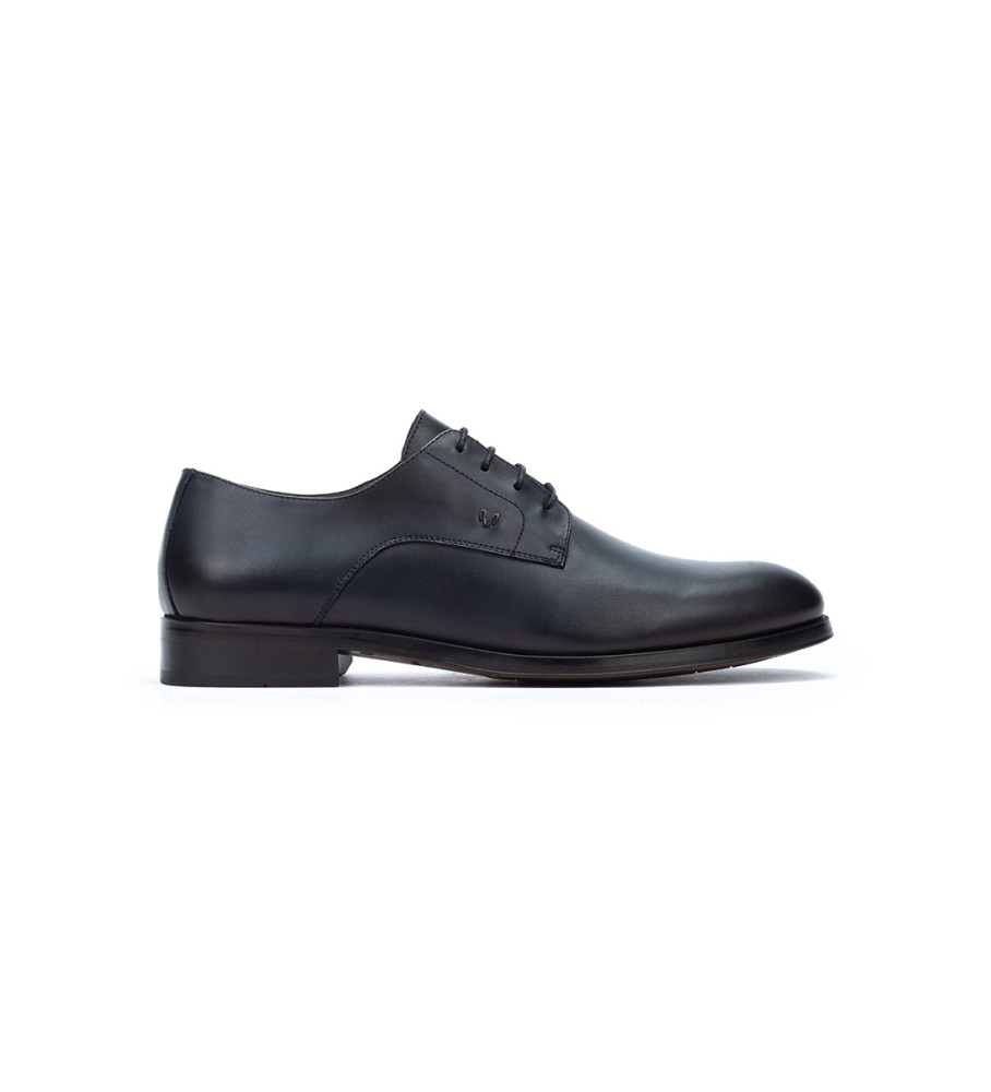 Martinelli für Herren. 1492-2630Z Empire Lederschuhe navy (41), 1 bis 3 cm, Schnürsenkel, Lässig, Party, Klassisch, Marine