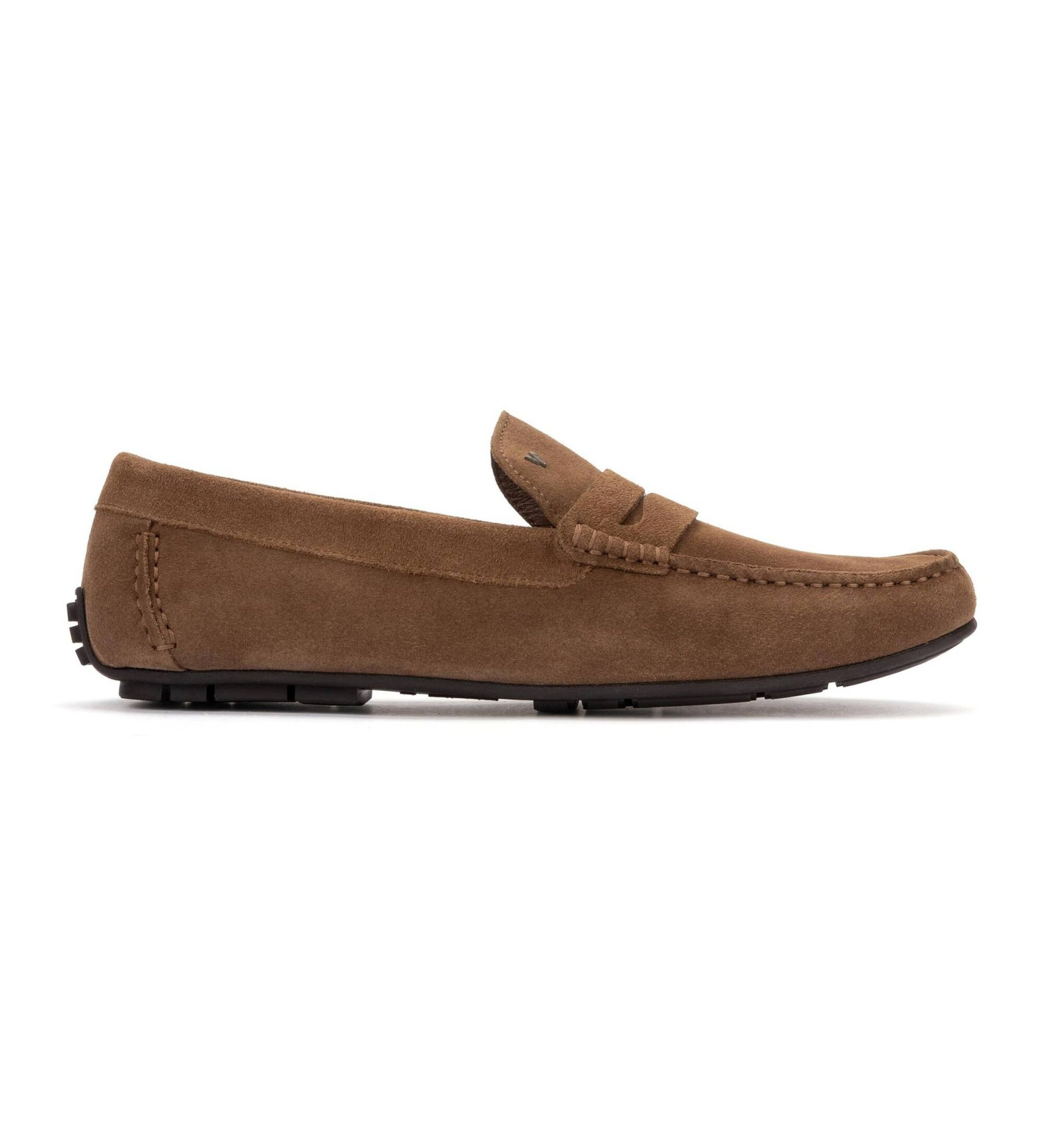 Martinelli für Herren. 1411-2496W Pazifische braune Leder-Slipper (45), Wohnung, Keine, Lässig