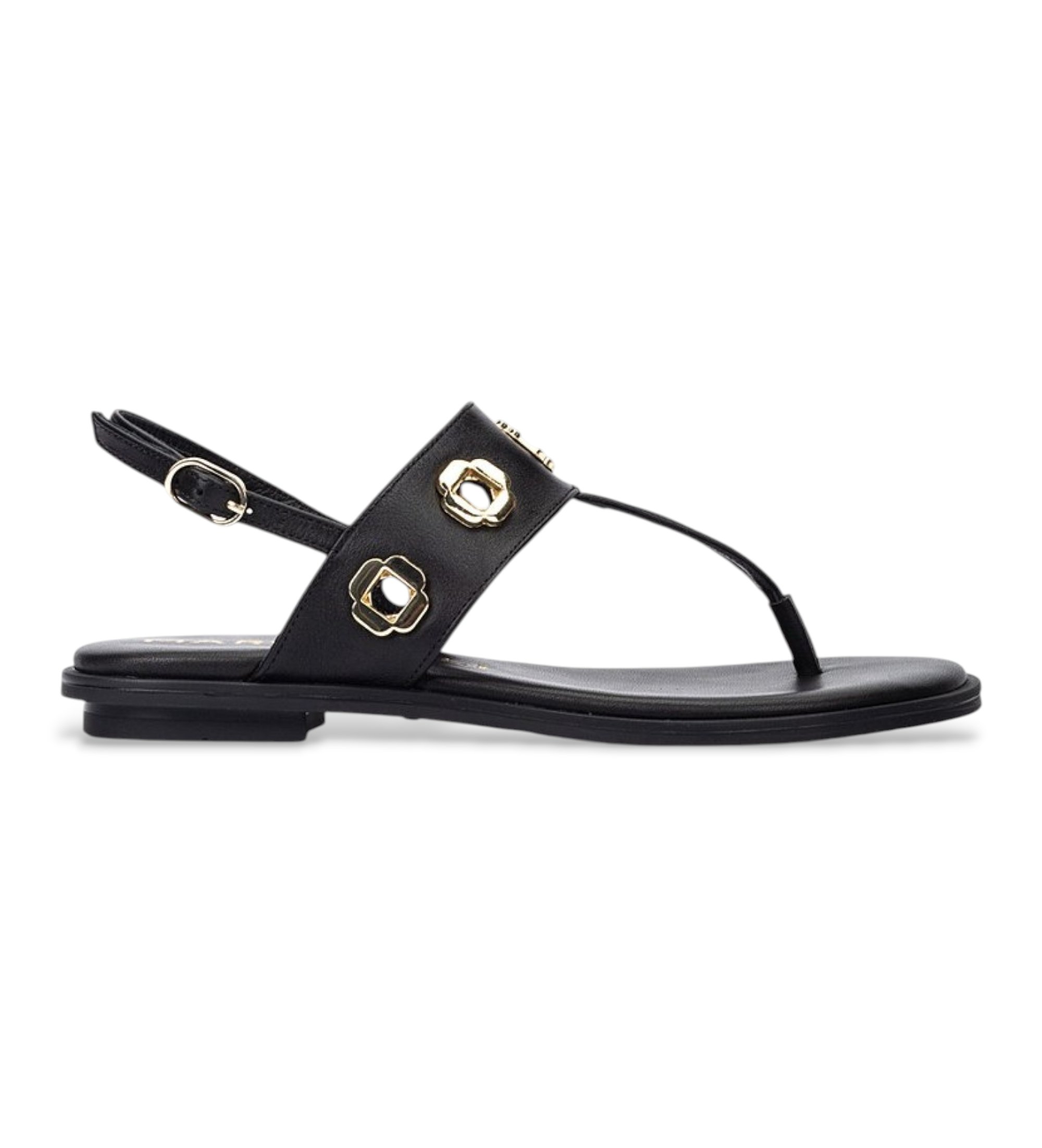 Martinelli für Damen. 1535-B252Z Mazzini Leder Sandalen schwarz (41), Wohnung, Schnalle, Lässig