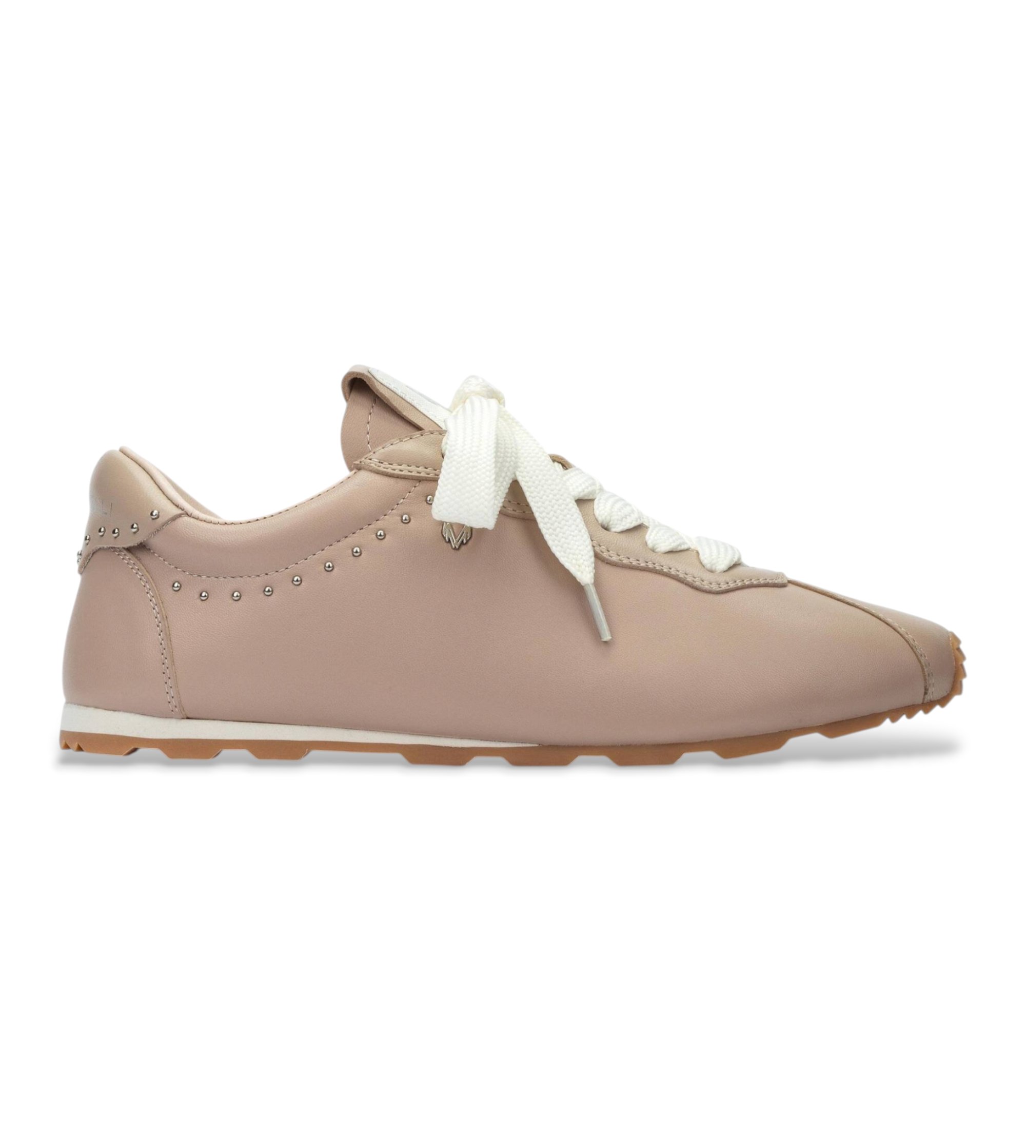 Martinellivoor vrouwen. S013-B486PY Balletschoenen Vescia bordeauxrood (40), Leer, Beige, Plat, Veters, Casual