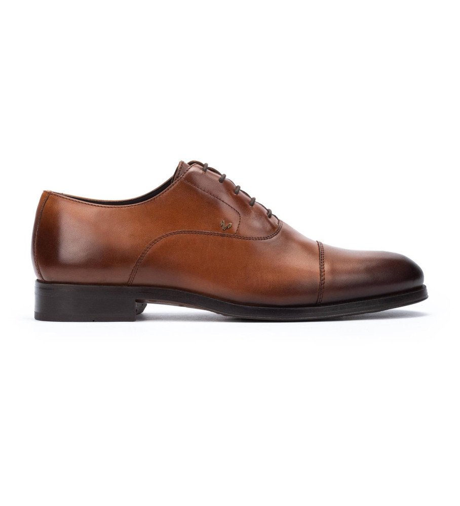 Martinelli für Herren. 1492-2631Z Empire Schuhe aus braunem Leder (45), Wohnung, Schnürsenkel, Lässig, Klassisch