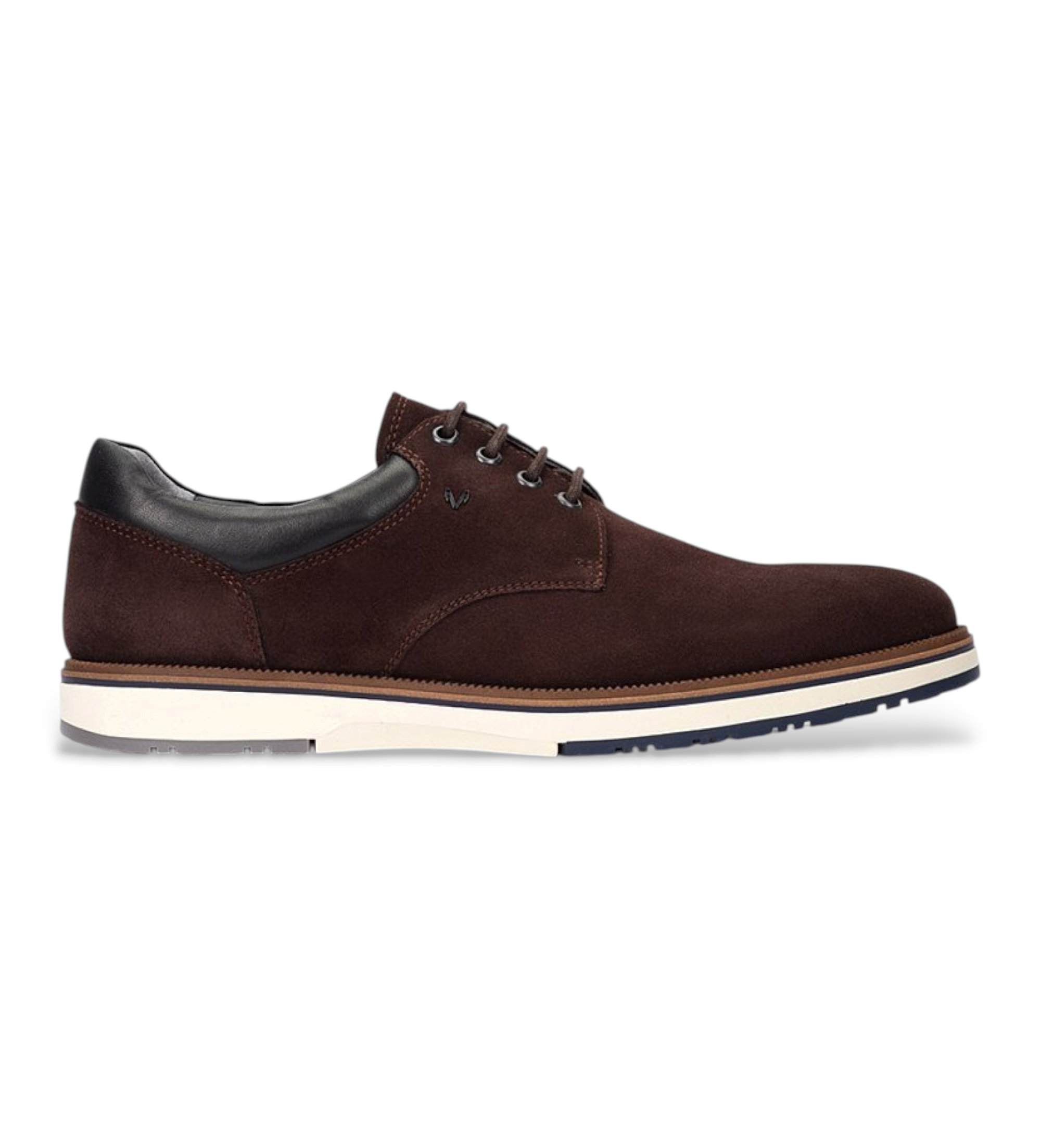 Martinellivoor mannen. C003-2972X Bruine Fulton Leren Schoenen (43), Leer, Plat, 1 tot 3 cm, Veters, Casual, Klassiek