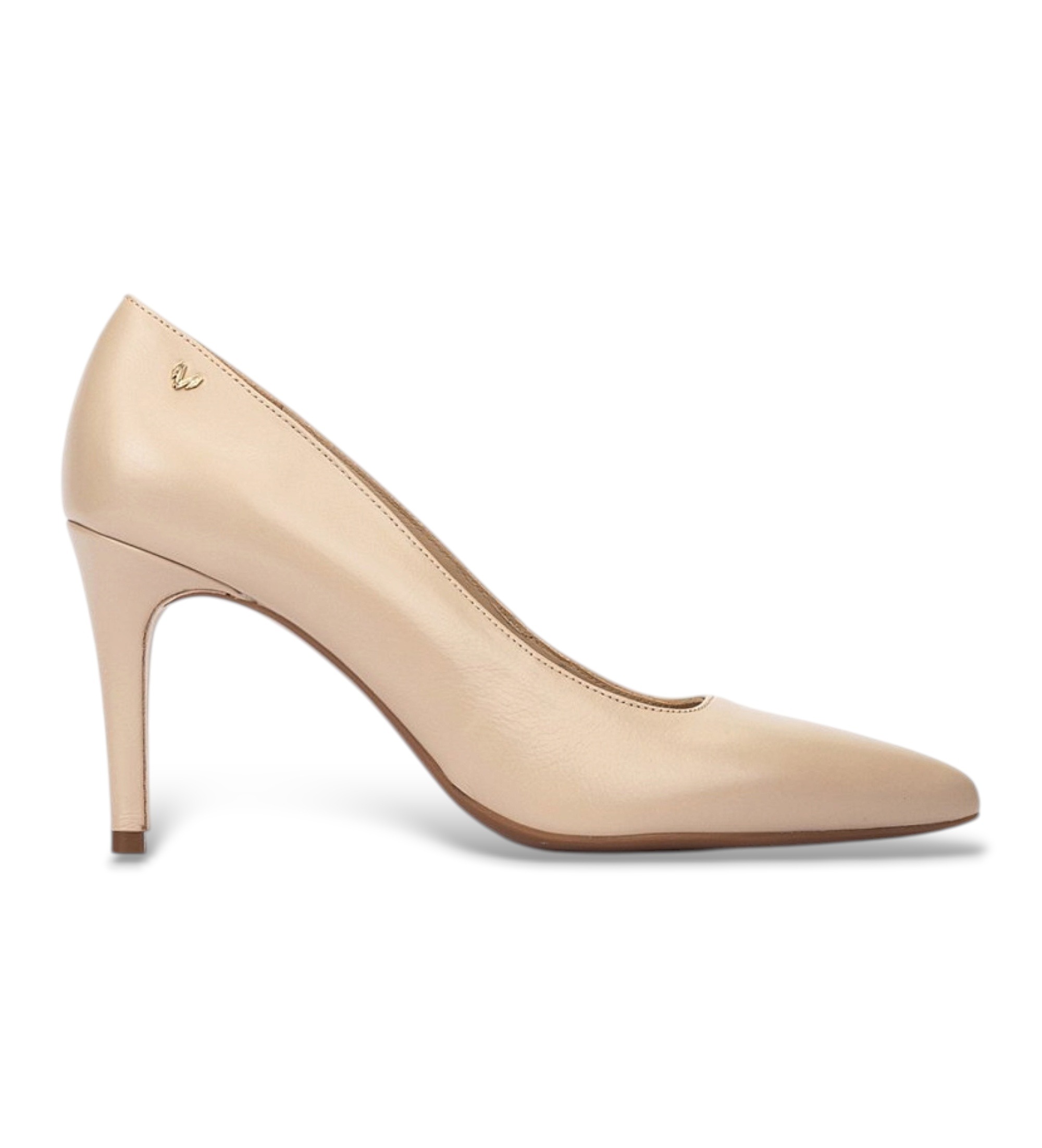 Martinelli für Damen. 1489-B237Z Leder-Schuhe Thelma beige (38), 8 bis 10 cm, Keine, Lässig, Party, Klassisch