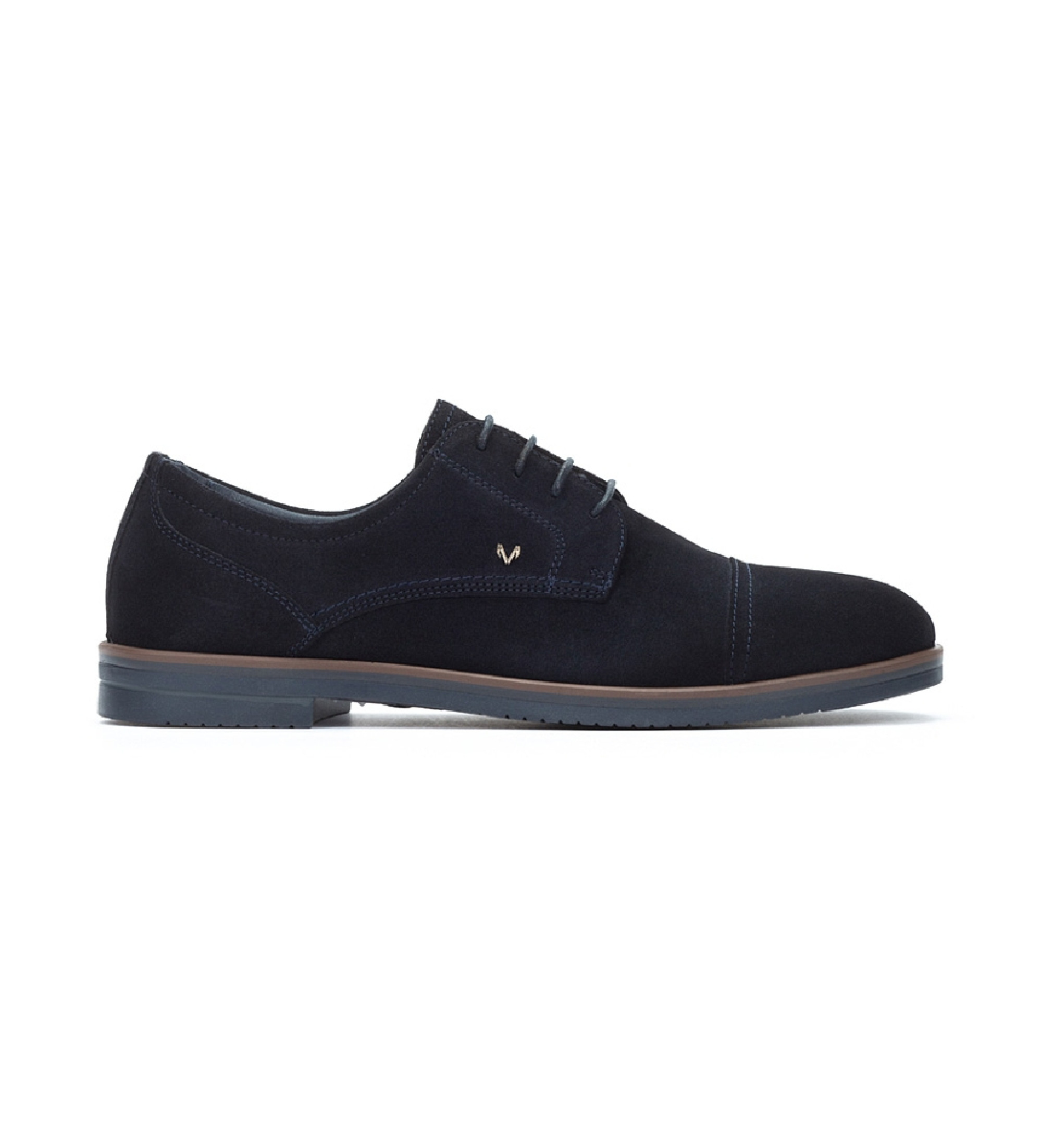 Martinelli für Herren. 1604-2729X Douglas navy Schnürschuhe aus Leder Blücher (40), Wohnung, Schnürsenkel, Lässig, Marine