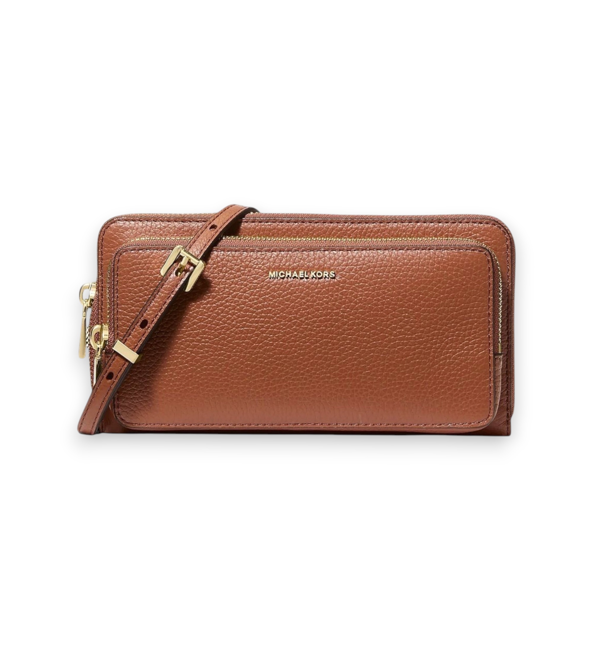 Michael Kors für Damen. 32F5GJ6C7L Jet Set Umhängetasche groß braun (OSFA), Lässig, Leder