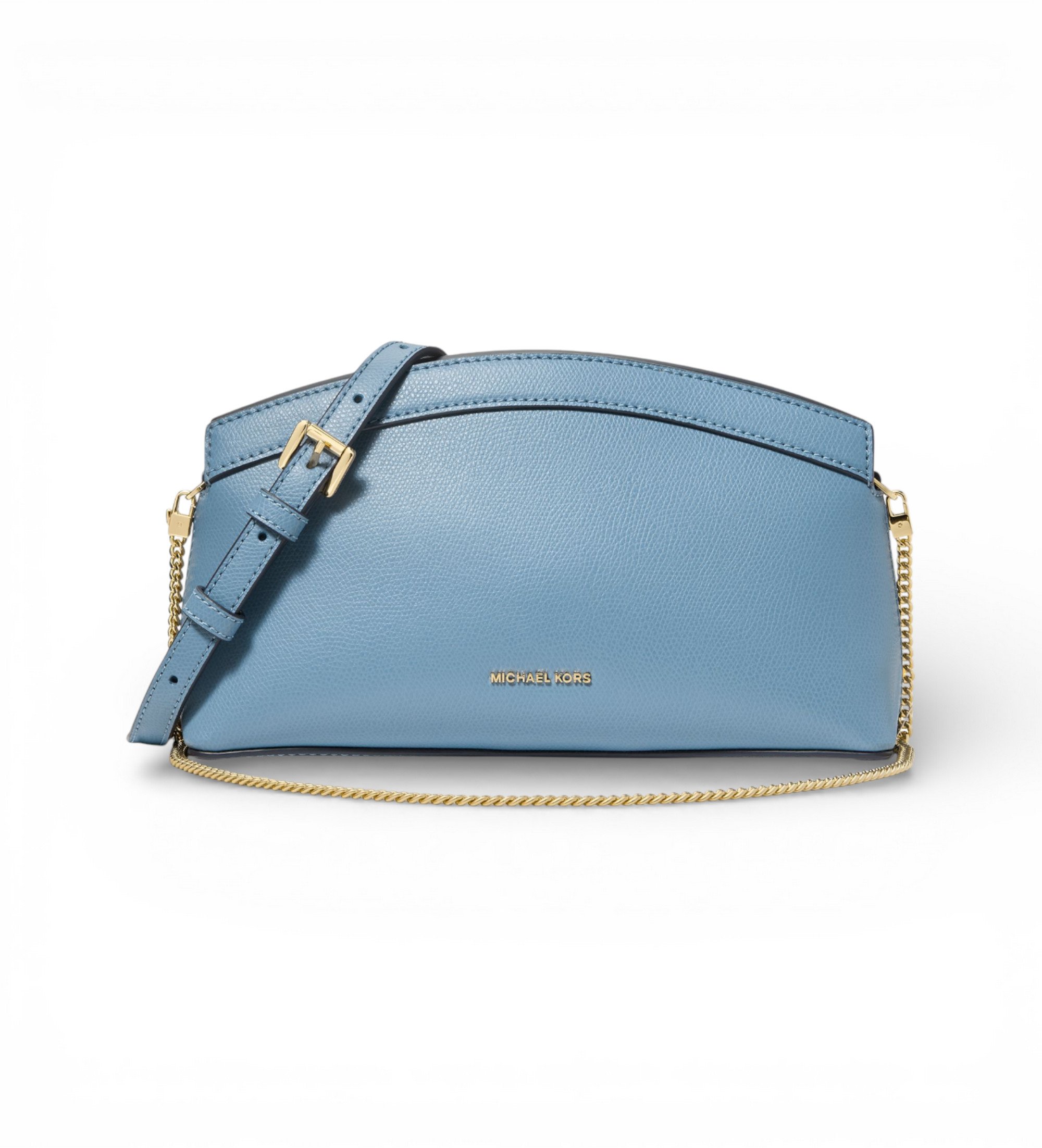 Michael Kors für Damen. 30S6G13C5L Athena kleine blaue Cabrio-Handtasche (OSFA), Lässig, Leder