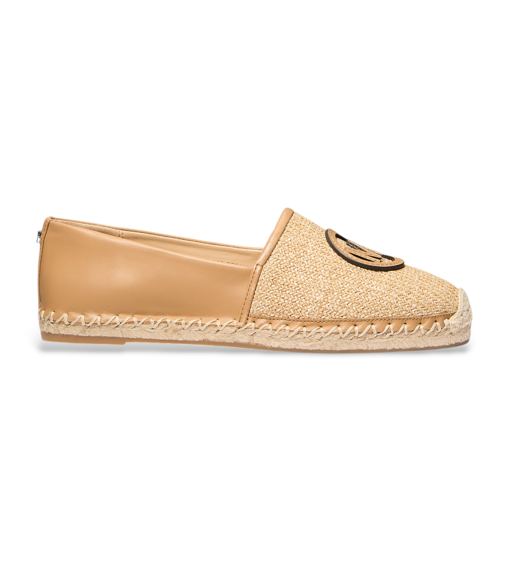 Michael Kors für Damen. 40S6KZFP1D Kenzie Espadrilles aus verschiedenen Materialien beige (36), Wohnung, Keine, Lässig, Recyceltes Nylon