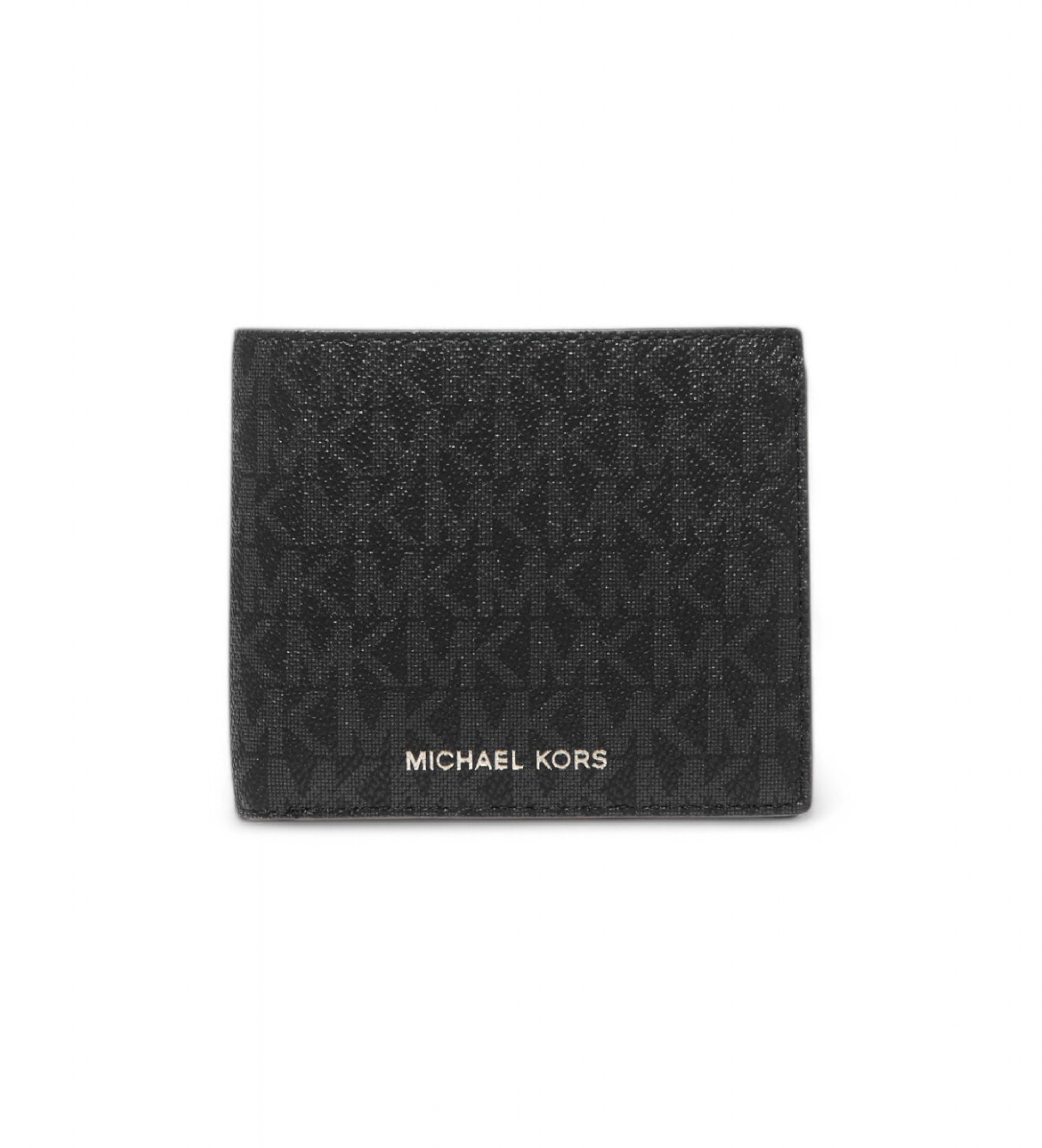 Michael Kors für Herren. 39F9LGYF5P Feine Greyson Geldbörse mit Logo schwarz (OSFA), Lässig, Segeltuch