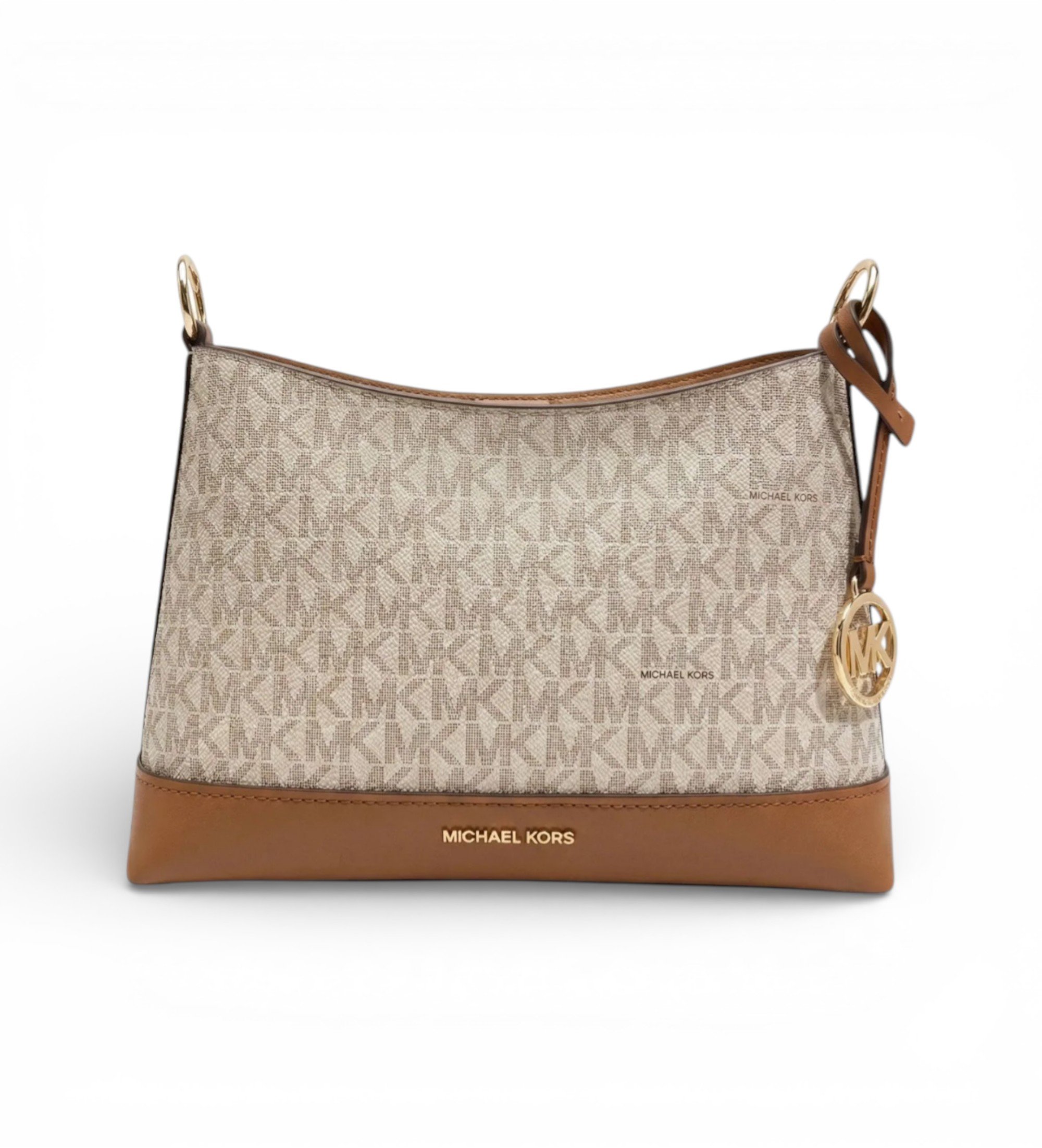 Michael Kors für Damen. 32S6G3PC1B Vanille Umhängetasche, braun (OSFA), Beige, Lässig, Polyester