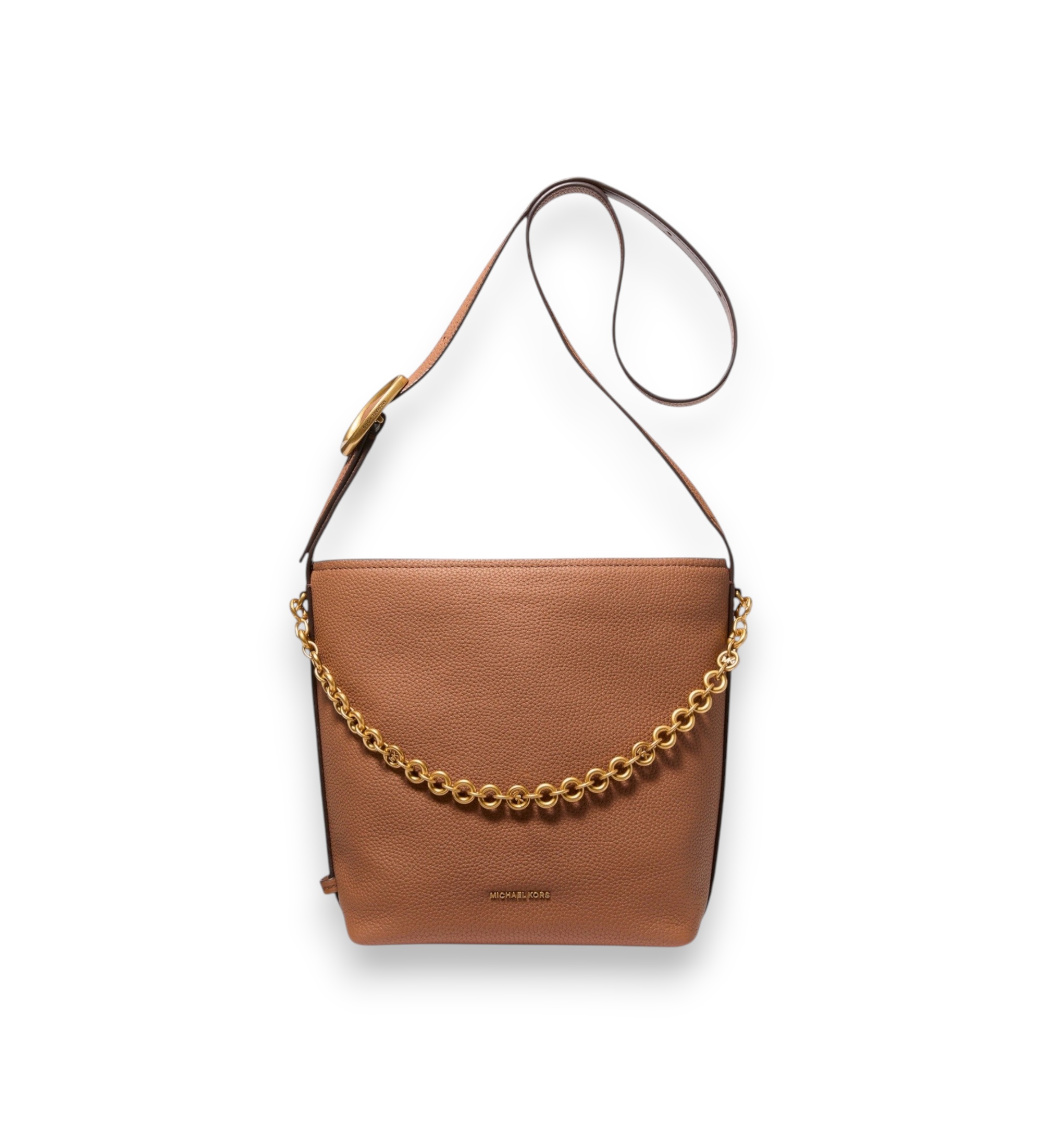 Michael Kors für Damen. 30T6AUEM5L Braune Nolita-Tasche (OSFA), Lässig, Leder