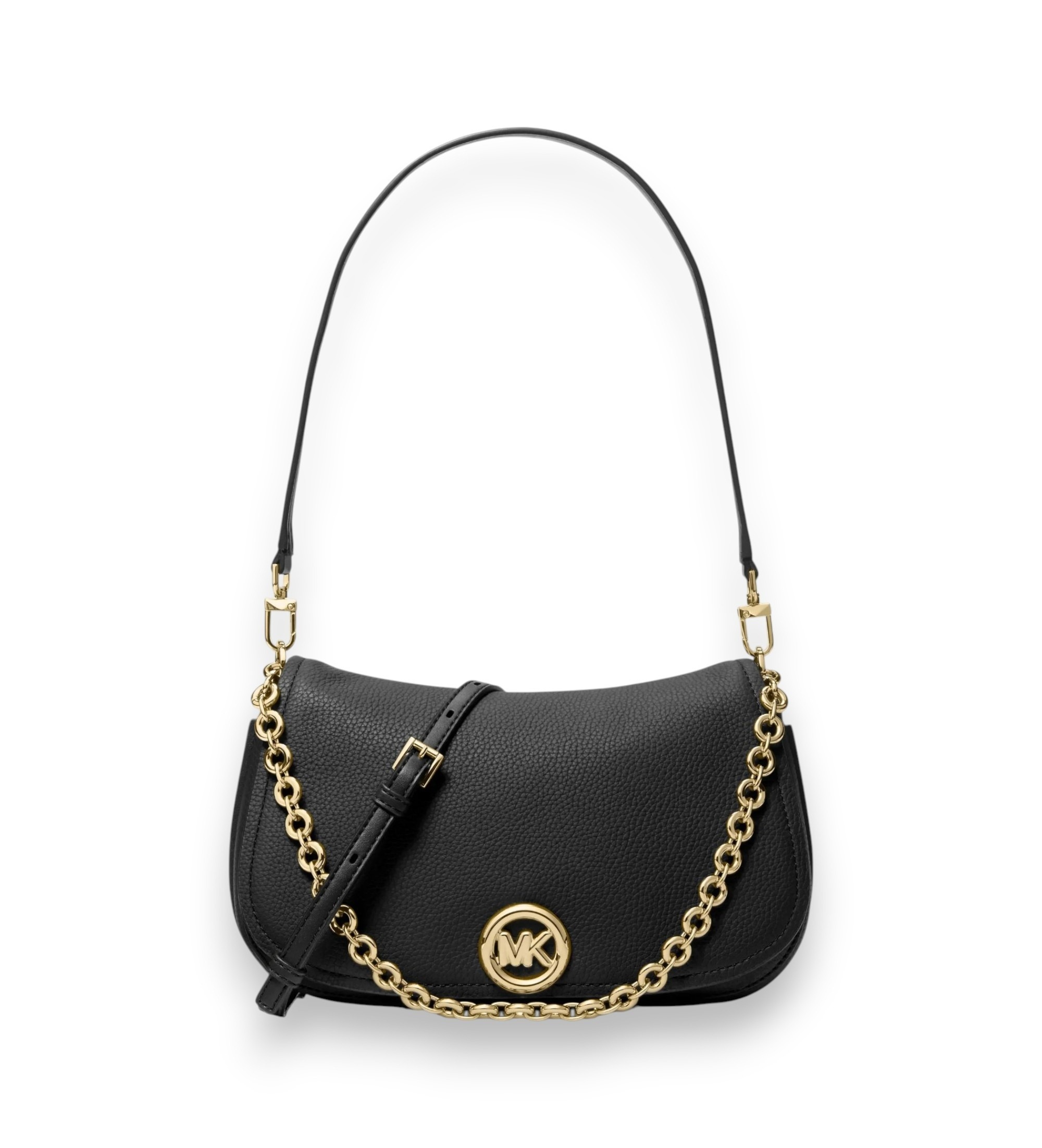 Michael Kors für Damen. 30R6GY5S2L Schultertasche Nolita schwarz (OSFA), Lässig, Klassisch, Leder