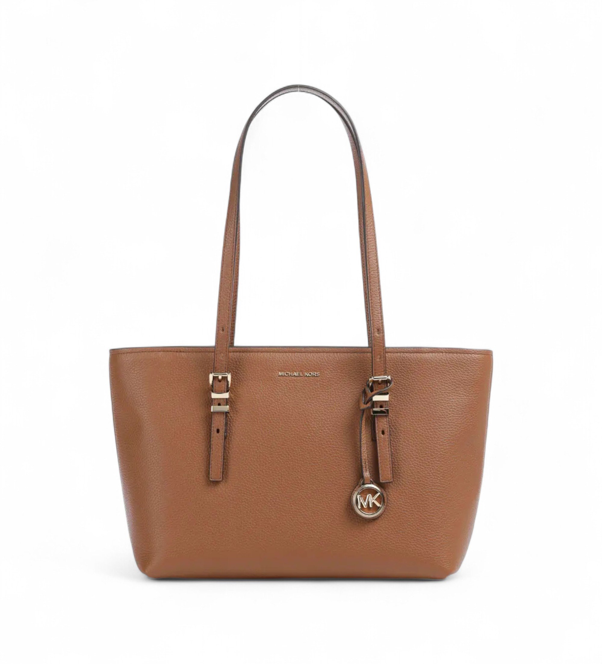 Michael Kors für Damen. 30T5GQNT2L Ledertasche MD EW Tote braun (OSFA), Lässig