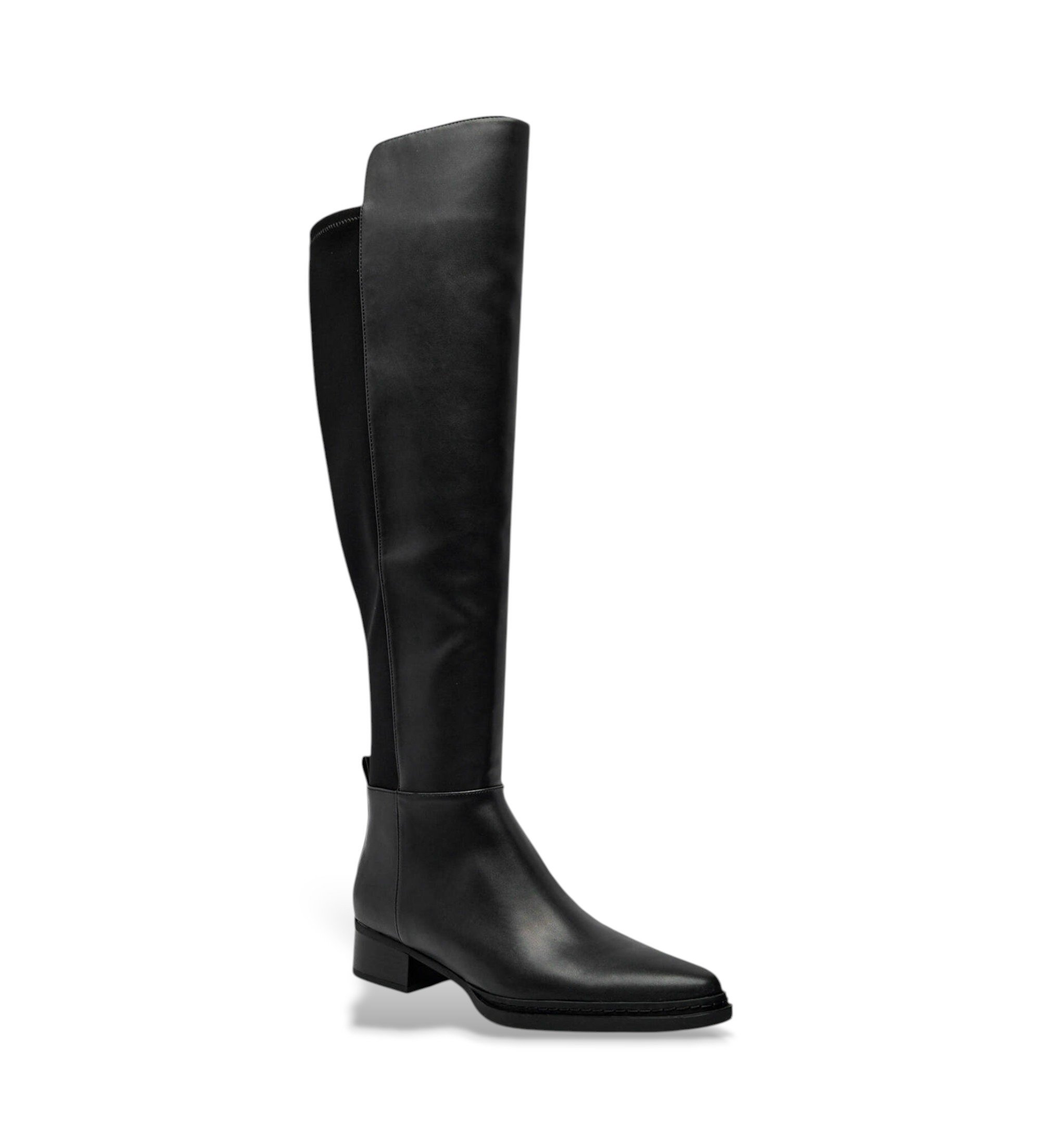 Michael Kors für Damen. 40F5LXMB5L Lex Stiefel schwarz (37), Wohnung, Reißverschluss, Lässig