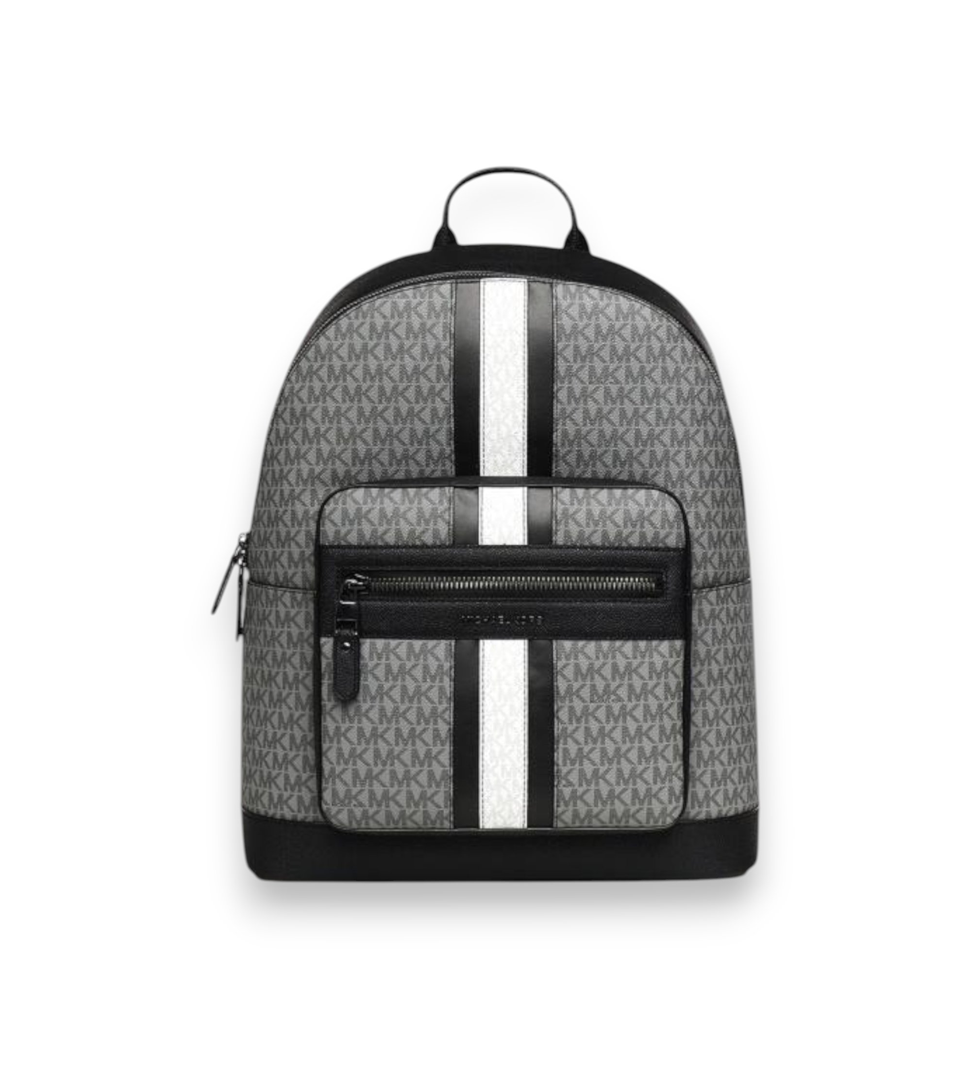 Michael Kors für Damen. 33S6LHDB2B Schwarzer Rucksack mit Monogramm (OSFA), Lässig, PVC