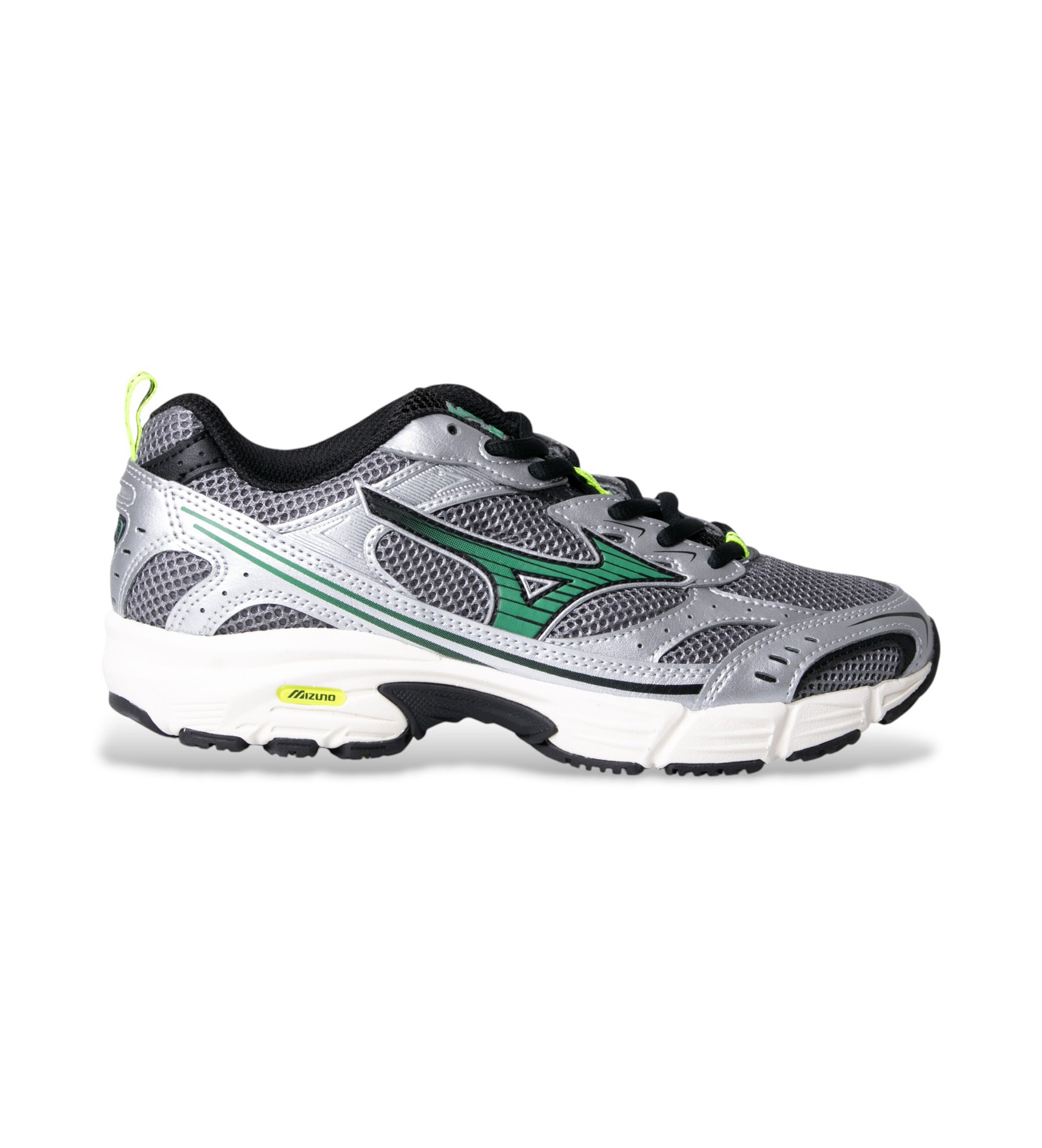 Mizuno Unisex. D1GA2451 Schuhe Mxr grau, grün (39), Wohnung, Schnürsenkel, Lässig