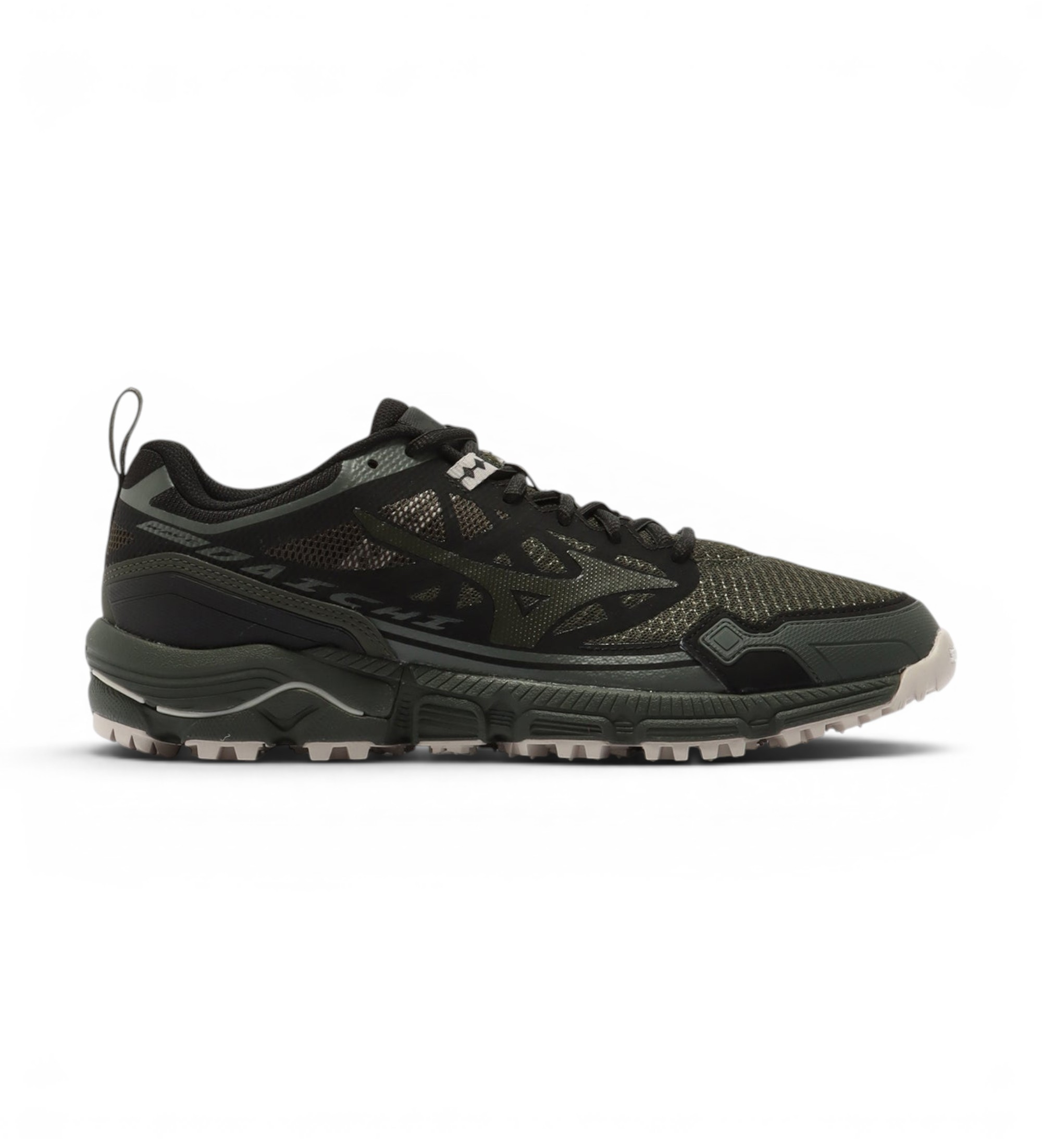 Mizuno Unisex. D1GA2610 Wave Daichi Ls Sneaker grün (42), Stoff, Wohnung, Schnürsenkel, Lässig