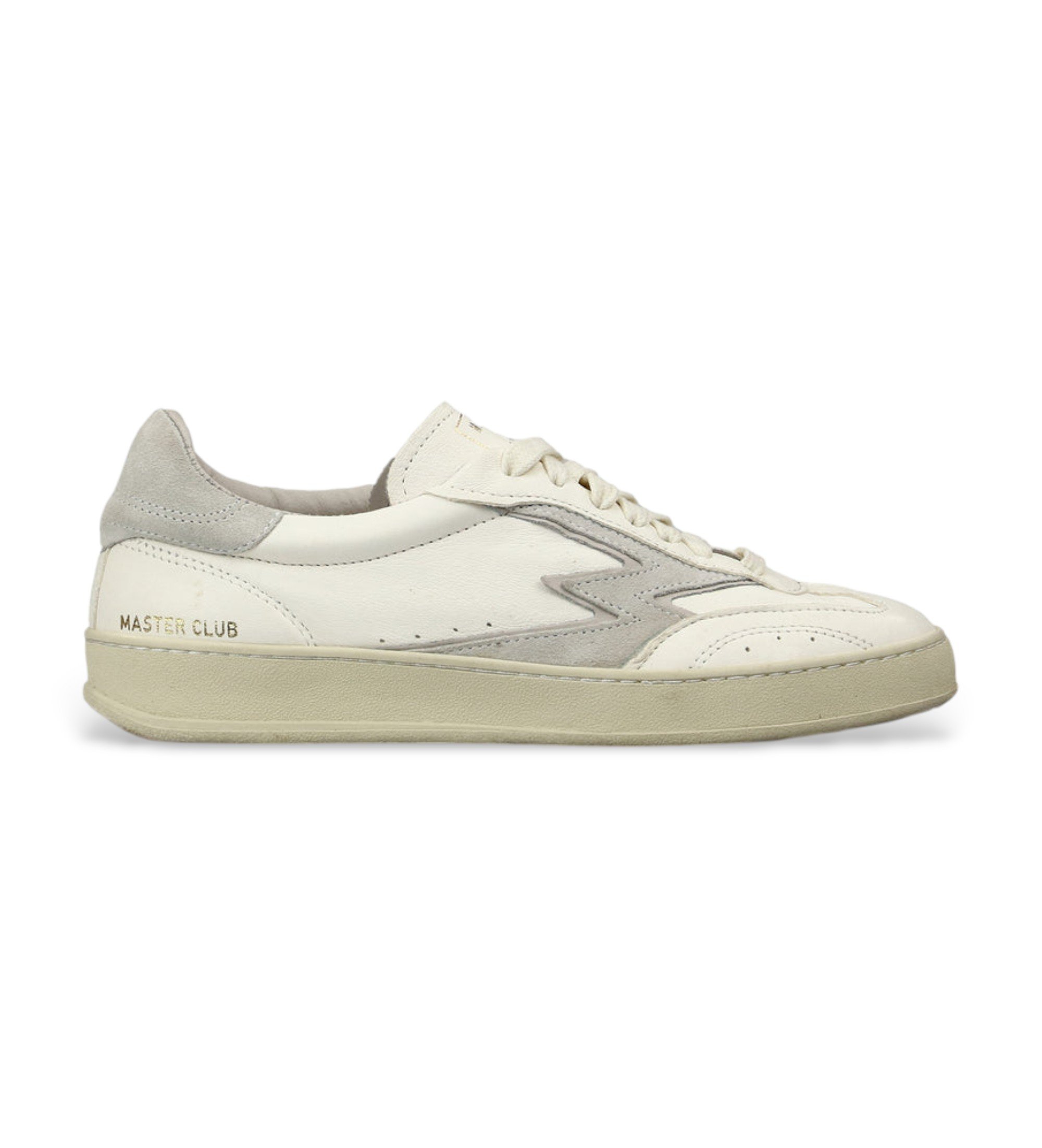 MOA Concept für Damen. MG583CO Leder Turnschuhe Club weiß (37), Wohnung, Schnürsenkel, Lässig