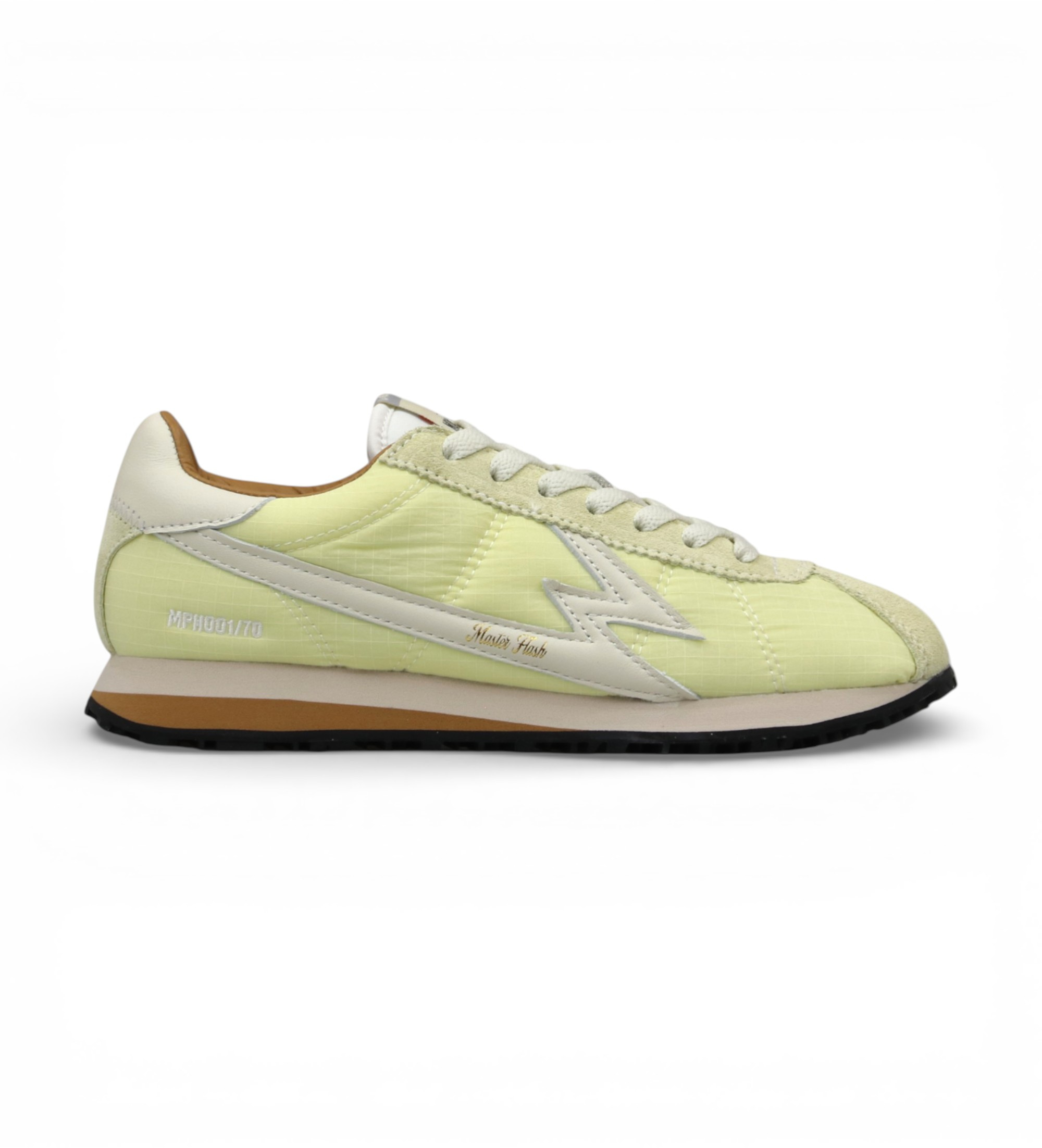MOA Concept für Damen. FL205 Schuhe Flash gelb (37), Wohnung, Schnürsenkel, Lässig
