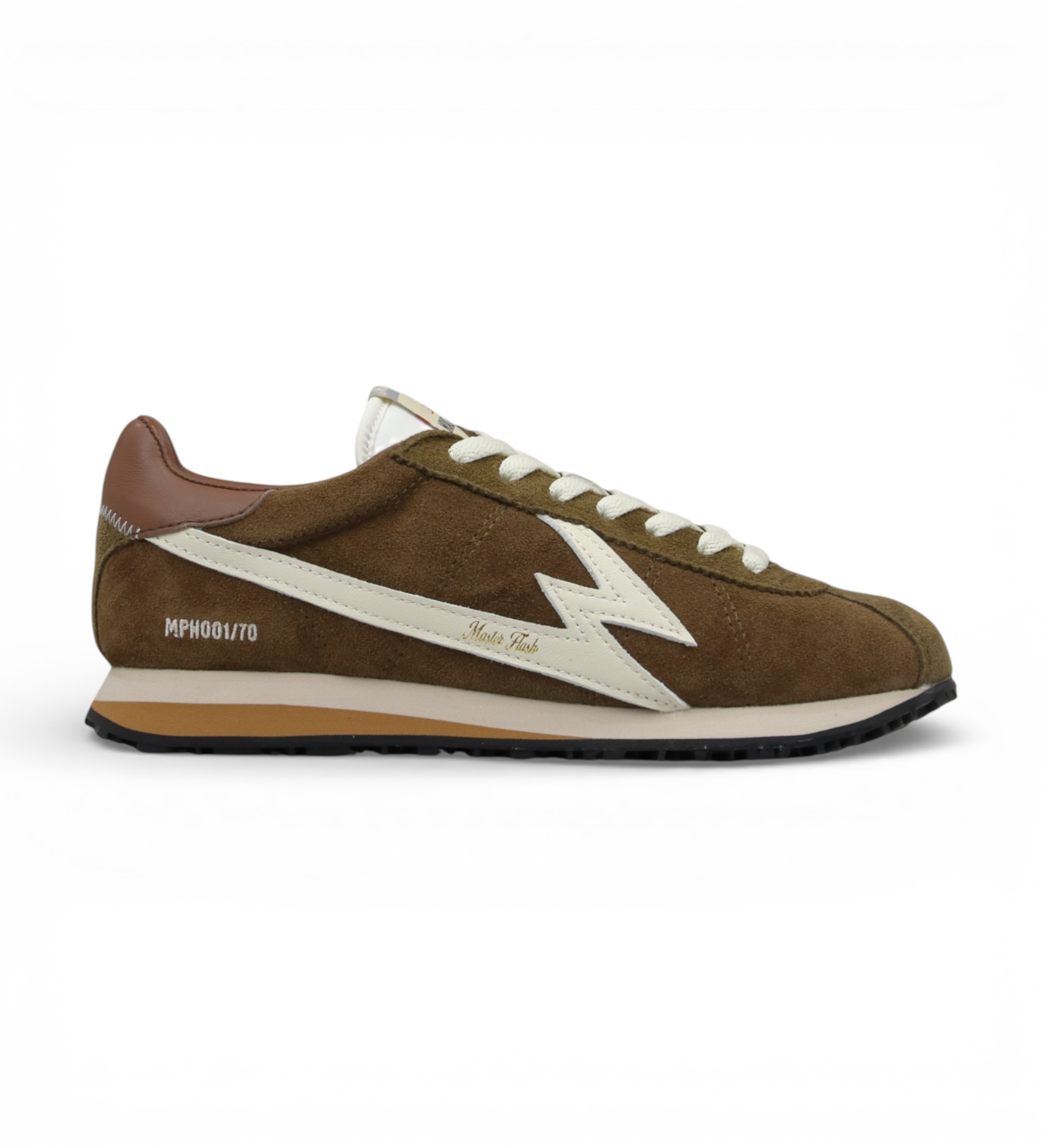 MOA Concept für Damen. FL218 Flash Sneakers braun (41), Wohnung, Schnürsenkel, Lässig