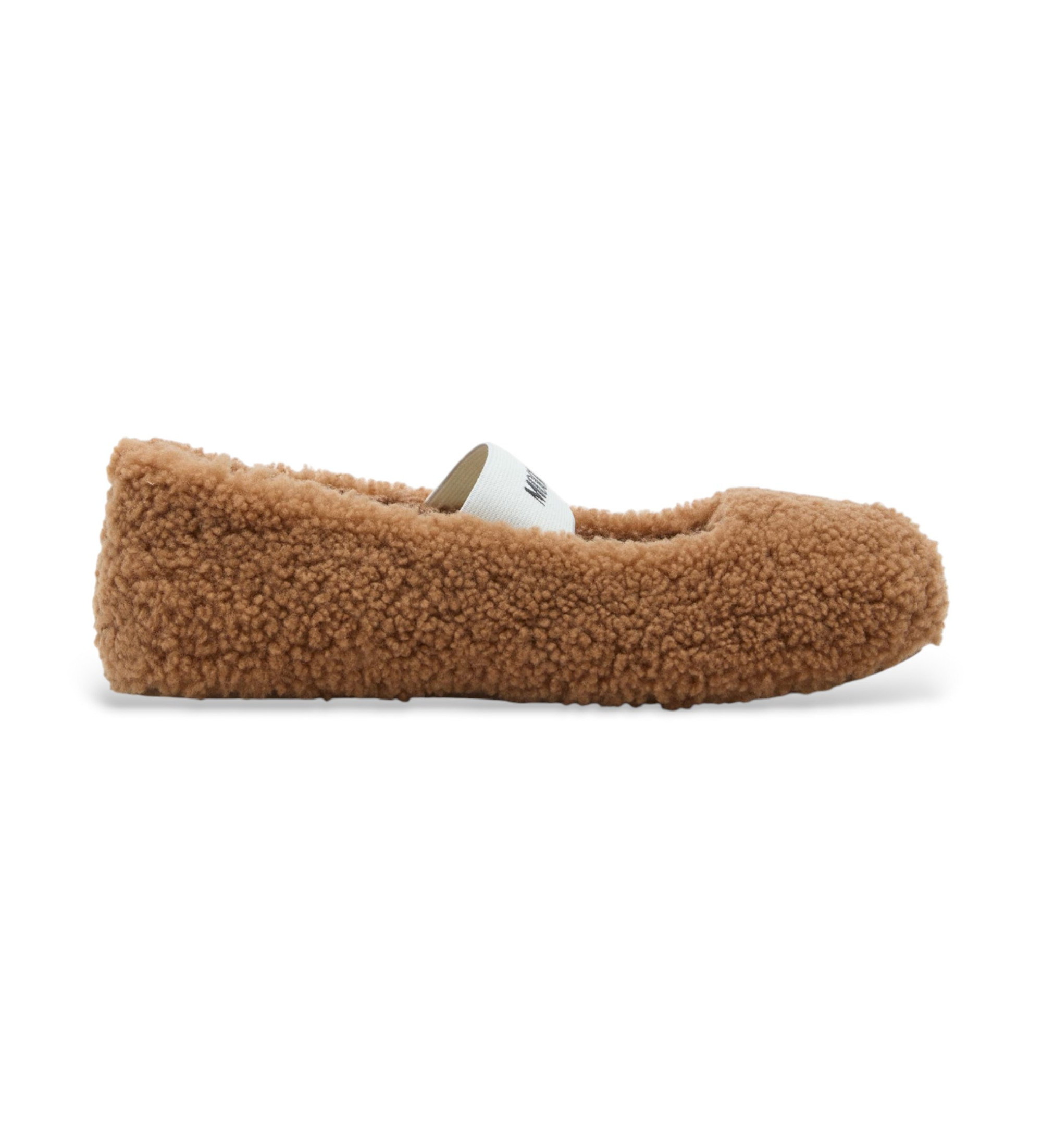 Moon Boot für Damen. 80D2400010 Braune Ballerinas aus Shearling-Leder (42), Wohnung, Keine, Lässig