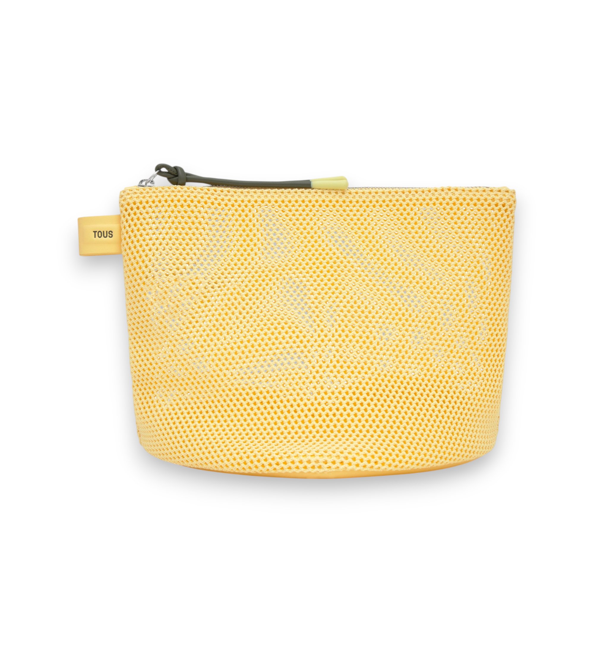 TOUS für Damen. 2002440105 Tous Icons Mesh Herz Kulturtasche gelb (OSFA), Lässig, Stoff