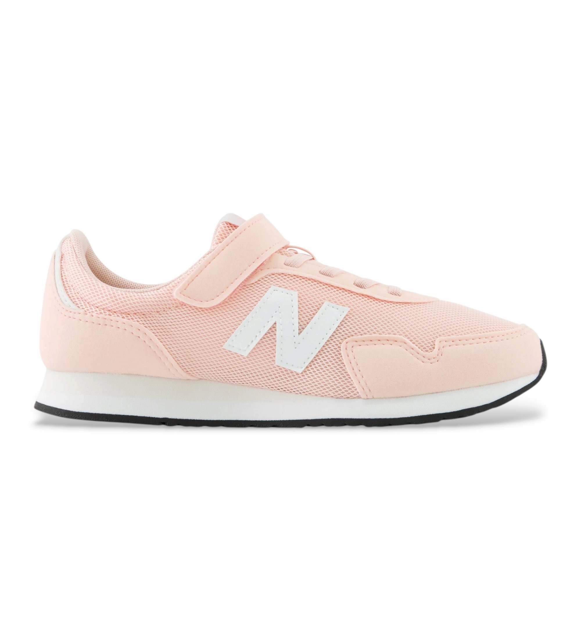 New Balance Unisex für Kinder. PV323V1 Turnschuhe 323 Hook & Loop rosa (34.5 W), Wohnung, Schnürsenkel, Klettverschluss, Lässig, Kinderb