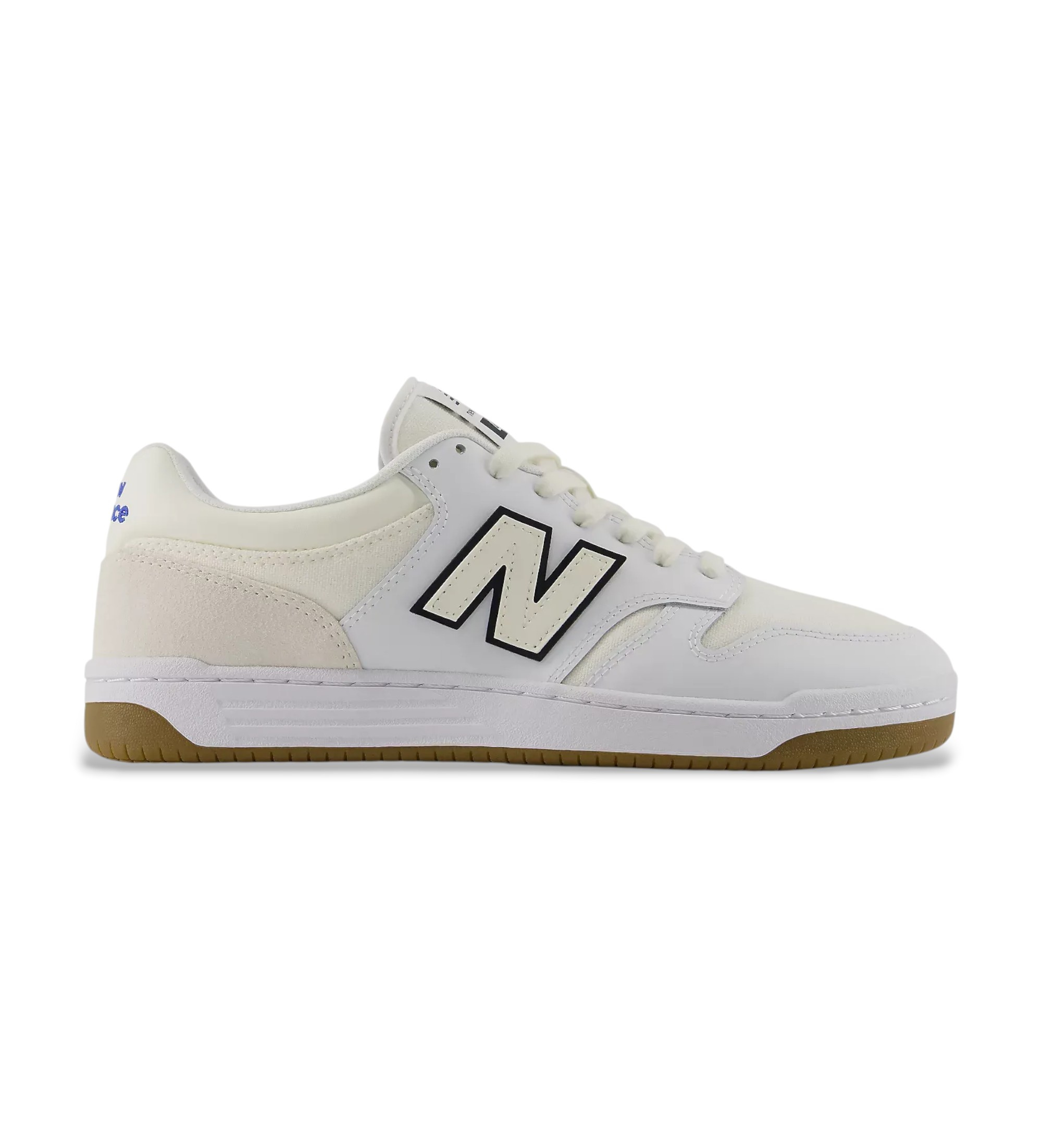New Balance Unisex. U480PV1_LI Schuhe 480P weiß (37), Wohnung, Schnürsenkel, Lässig