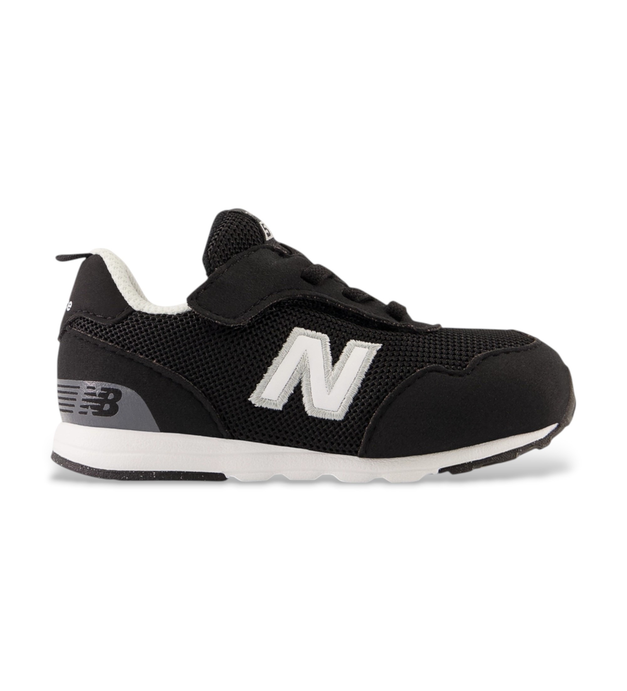 New Balance Unisex für Kinder. NW515V1 Sneakers 515 New-B schwarz (25), Wohnung, Schnürsenkel, Lässig, Sportlich, Masche, Kinderbekleidung