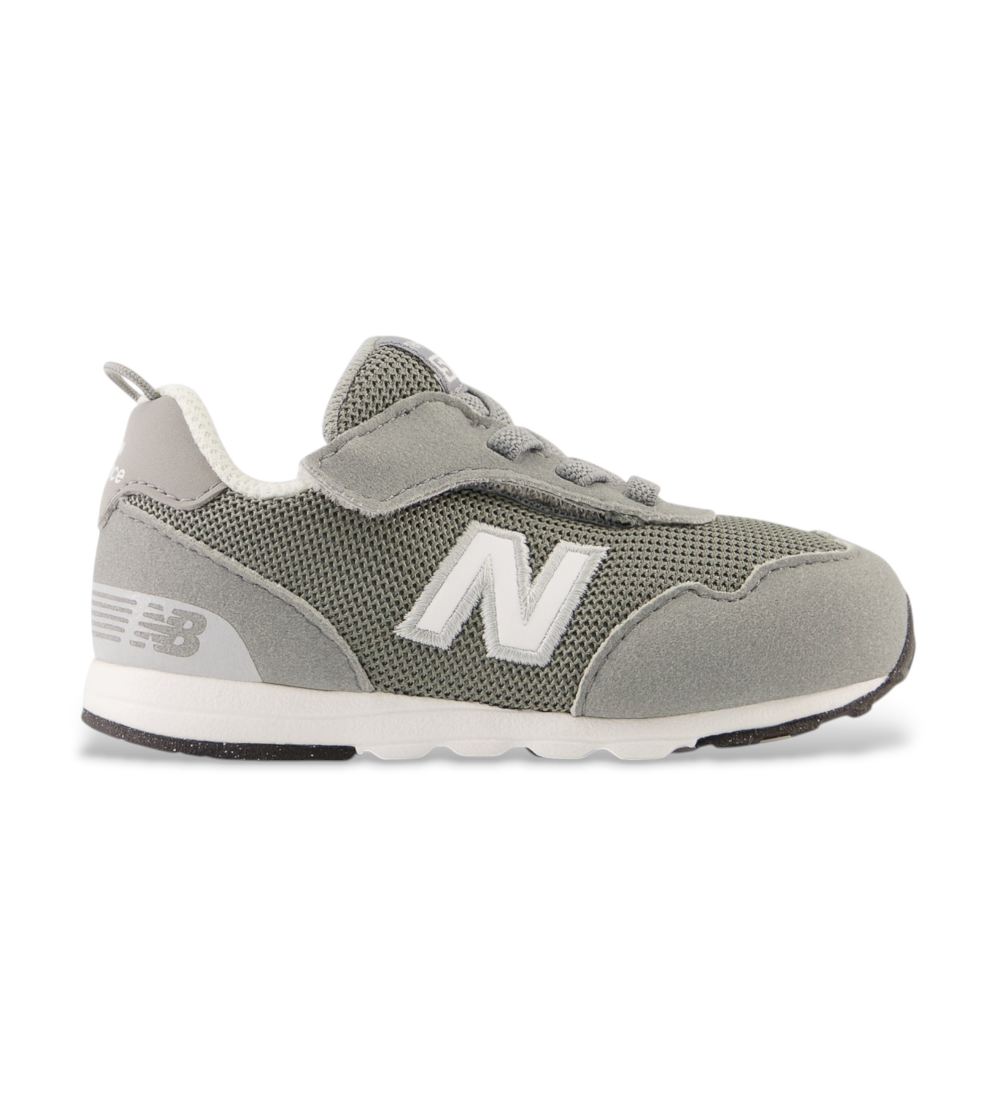 New Balance Unisex für Kinder. NW515V1 Sneaker 515 New-B Schiefergrau (24), Wohnung, Schnürsenkel, Lässig, Sportlich, Masche, Kinderbekleidu