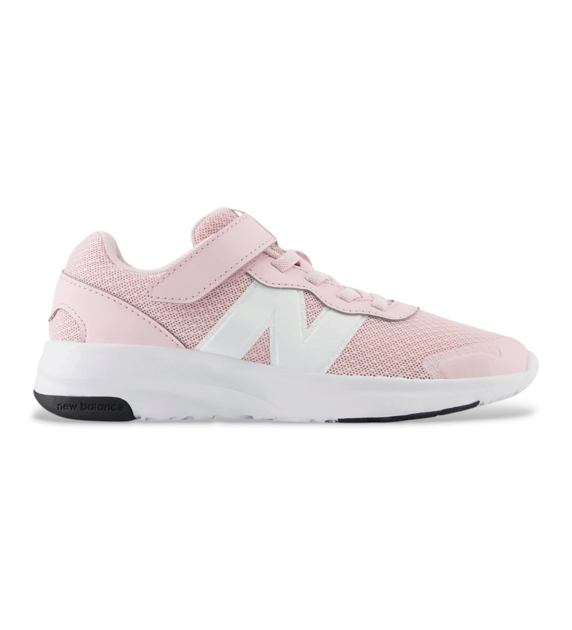 New Balance Unisex für Kinder. PT578V1 Schuhe 578v1 Bungee Lace mit Top Strap rosa (33 W), Wohnung, Schnürsenkel, Klettverschluss, Lässig, K