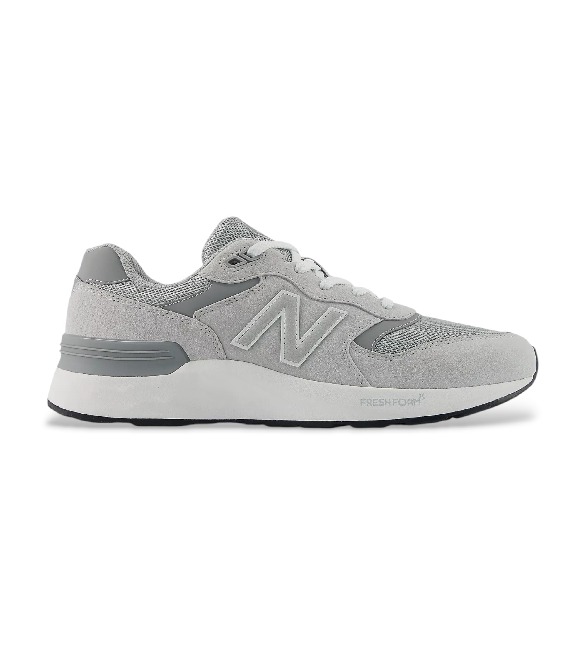 New Balance für Herren. M880V7_CA Turnschuhe Fresh Foam X Walking 880 v7 grau (42), Wohnung, Schnürsenkel, Lässig