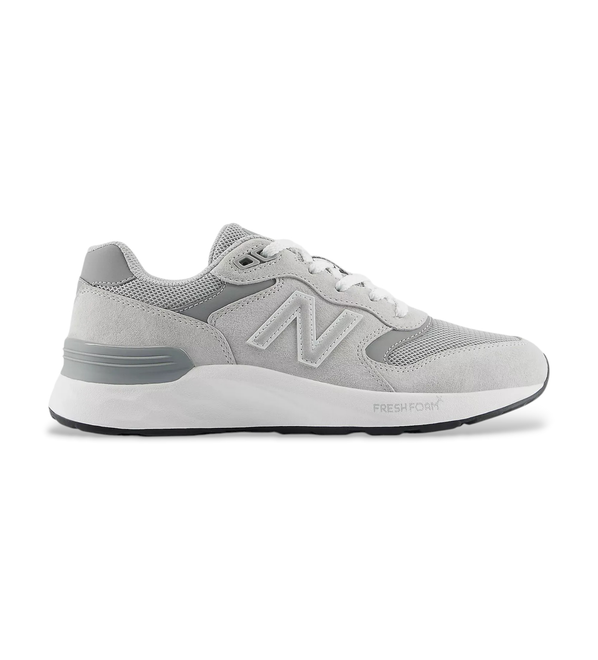 New Balance für Herren. W880V7_CA Turnschuhe Fresh Foam X Walking 880 v7 grau (39), Wohnung, Schnürsenkel, Lässig