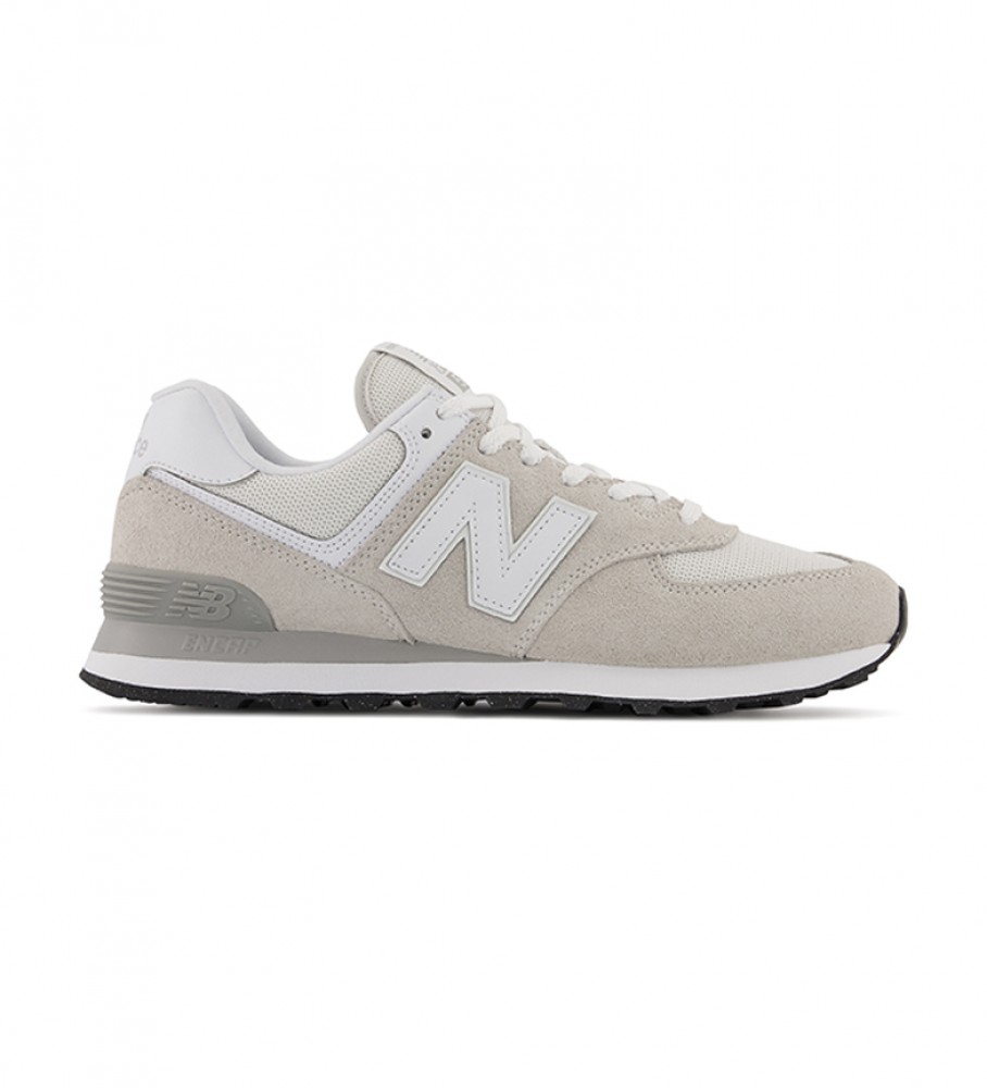 New Balance für Herren. ML574V3 ML574EVW beige Turnschuhe (42), Wohnung, Schnürsenkel, Lässig
