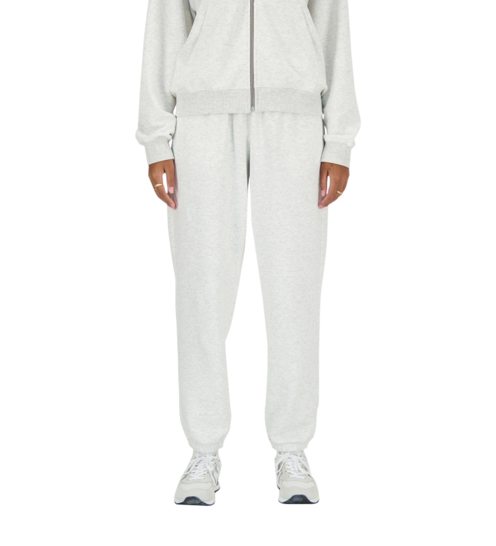New Balance für Damen. WP41500 Jogger Sport Essentials Hose grau (L), Lässig, Baumwolle