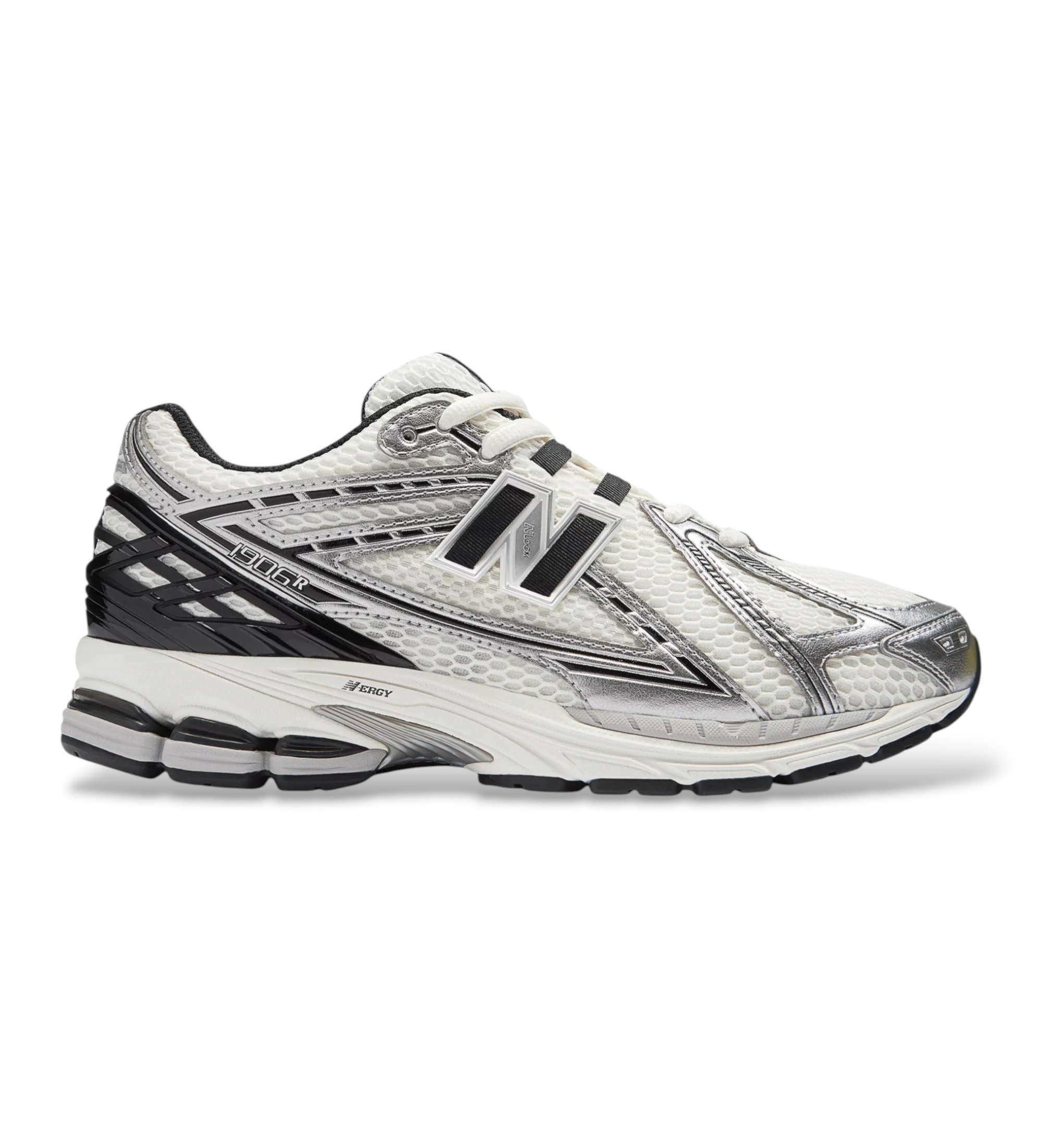 New Balance für Herren. M1906RV1 Turnschuhe 1906R silber (41.5), Wohnung, Schnürsenkel, Lässig