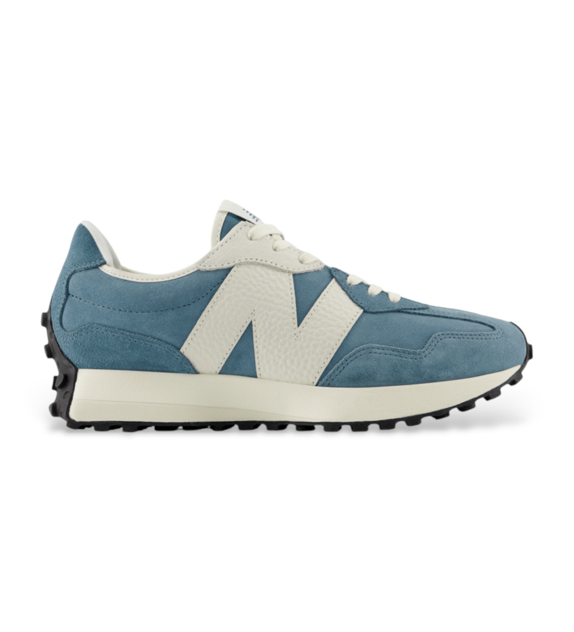 New Balance für Damen. U327V1_LI Schuhe 327 blau (37.5), Wohnung, Wildleder, Schnürsenkel, Lässig