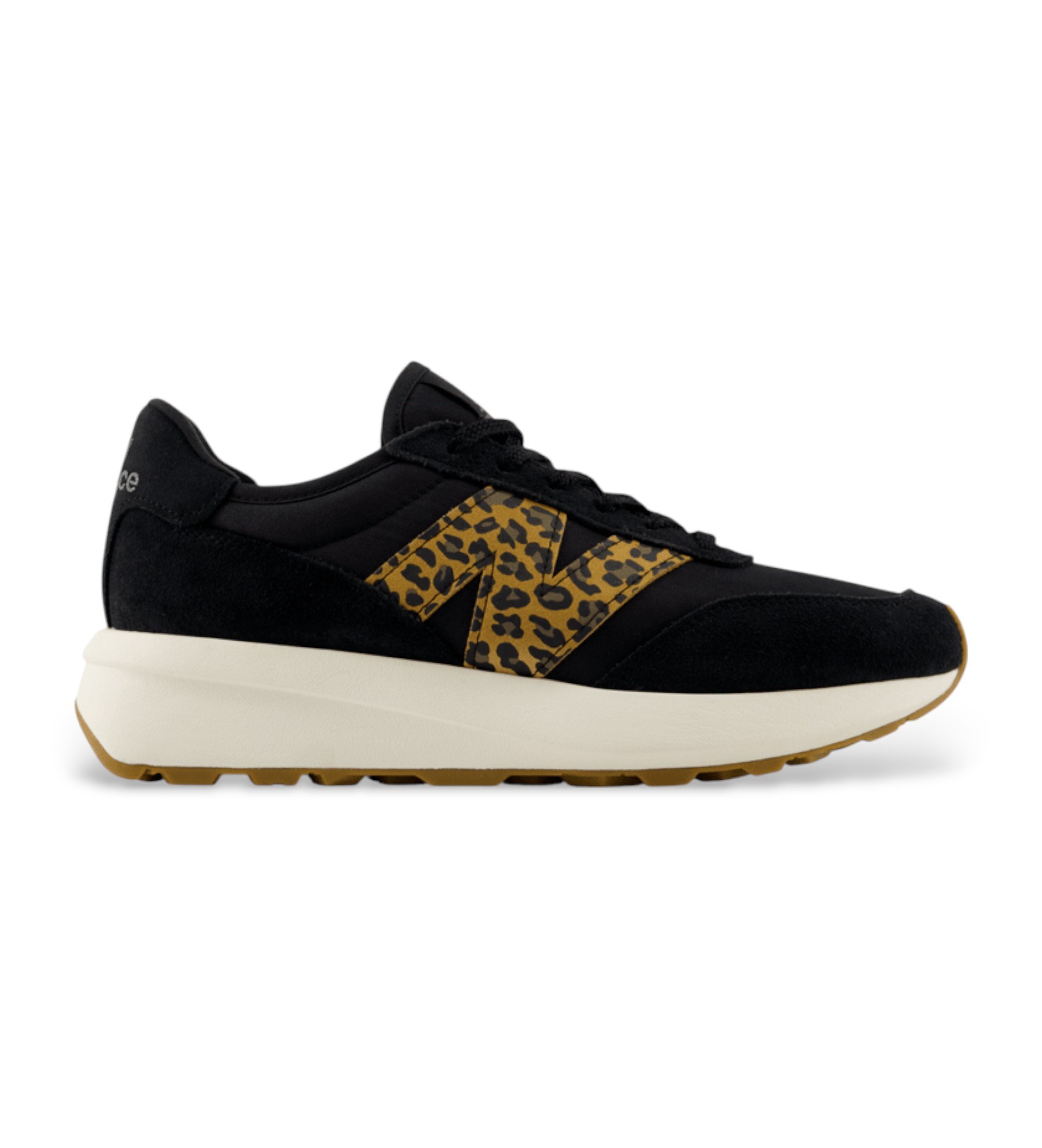 New Balance für Damen. U370V1_LI Schuhe 370 schwarz (40), Leder, 1 bis 3 cm, Schnürsenkel, Lässig