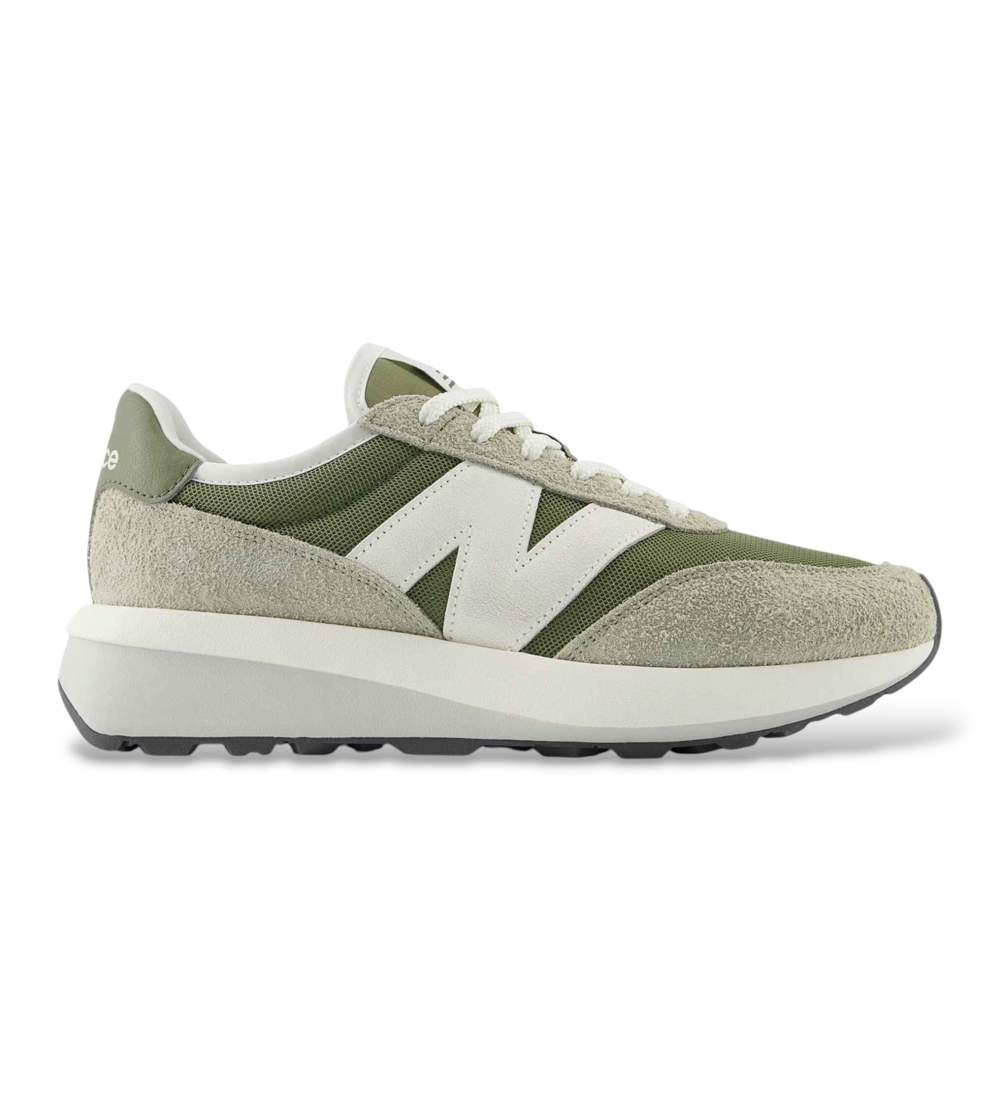 New Balance Unisex. U370V1 Sneaker 370 grün (37.5), Wohnung, Wildleder, Schnürsenkel, Lässig