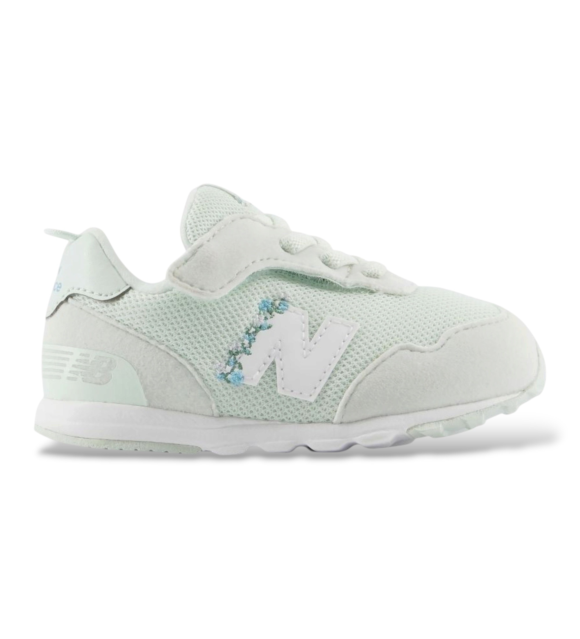 New Balance Unisex für Kinder. I515V1_KL Sneaker 515 Hook & New-B Loop mintgrün (25.5), Wohnung, Klettverschluss, Lässig, Kinderbekleidung
