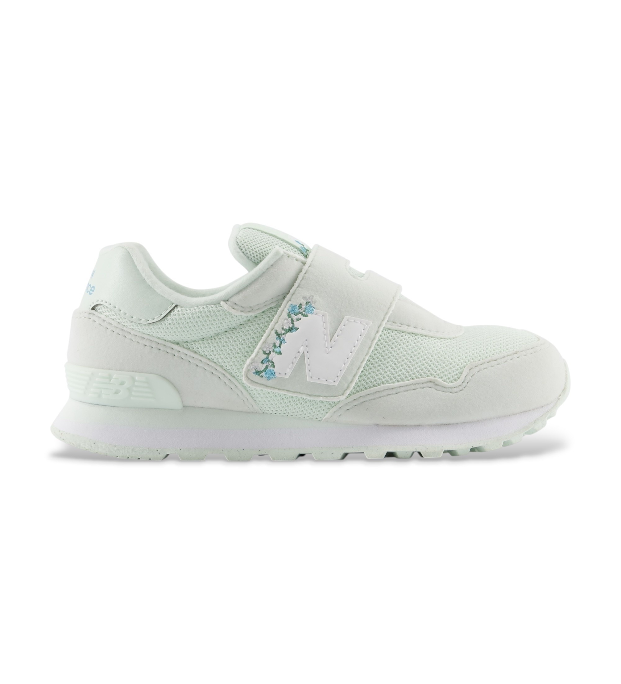 New Balance Unisex für Kinder. P515V1_KL Sneaker 515 Hook & Loop, grün (31), Wohnung, Klettverschluss, Sportlich, Kinderbekleidung