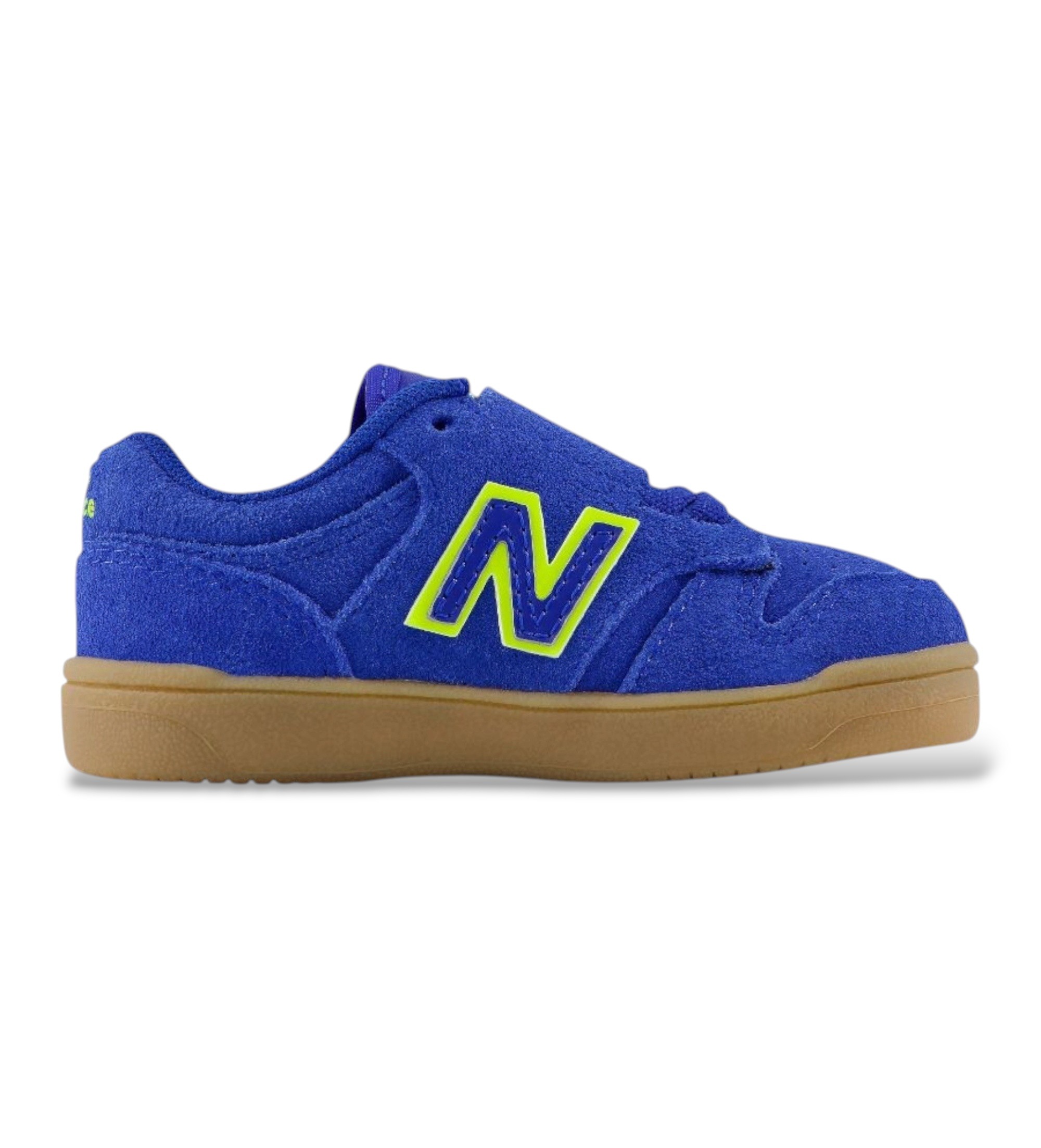 New Balance Unisex für Kinder. IB480V1_KL Turnschuhe B480 NEW-B mit Klettverschluss, blau (23.5 W), Wohnung, Lässig, Kinderbekleidung