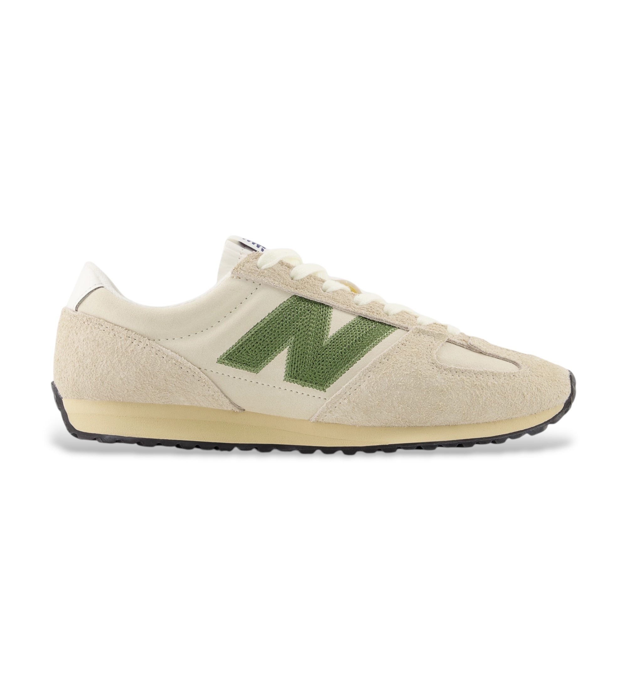 New Balance Unisex. U471V1_LI Leder-Sneaker 471, beige (37), Wohnung, Wildleder, Schnürsenkel, Lässig