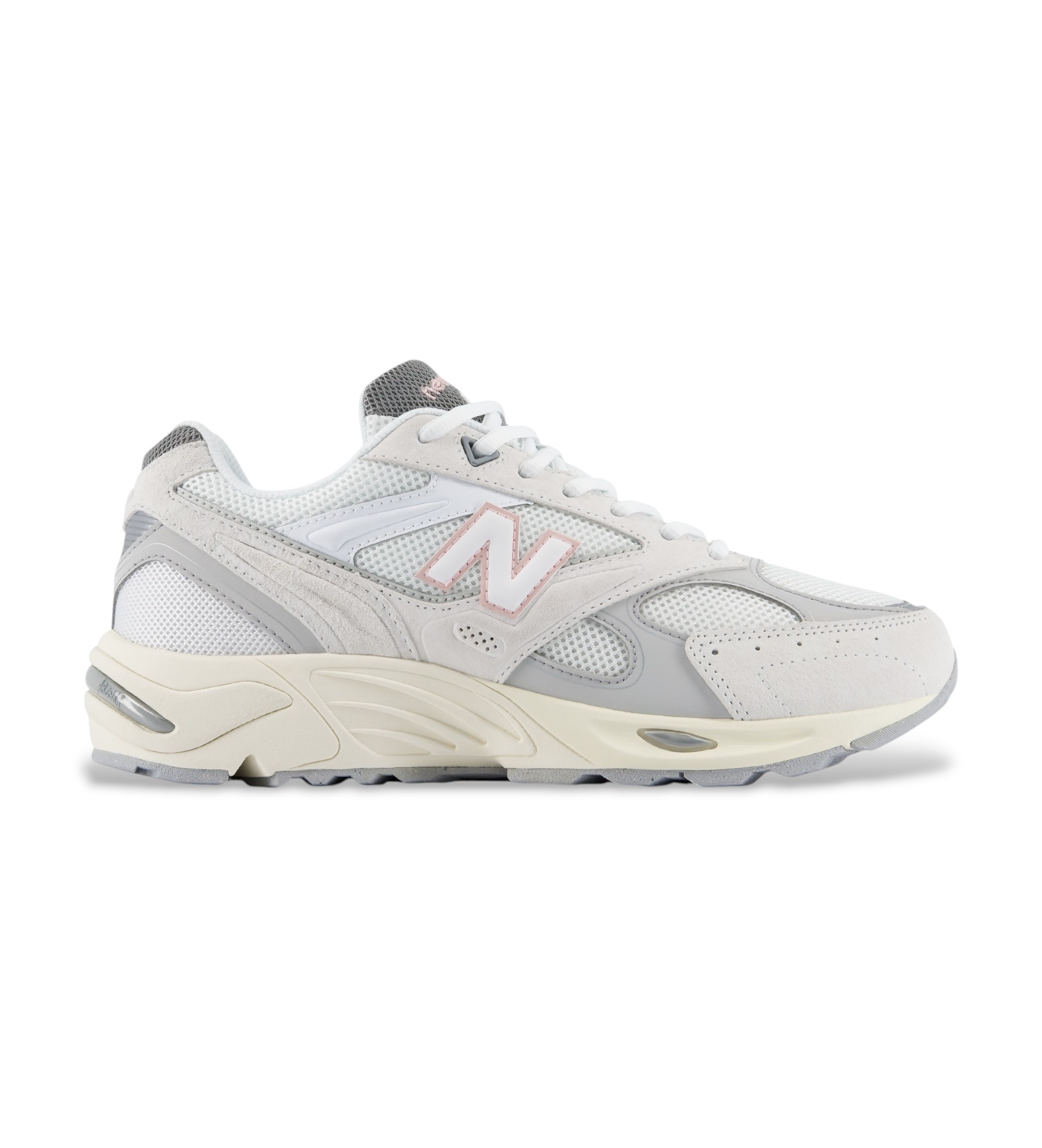 New Balance Unisex. U880RV1_LI Leder-Sneaker 880R, grau (43), Wohnung, Spaltleder, Schnürsenkel, Lässig