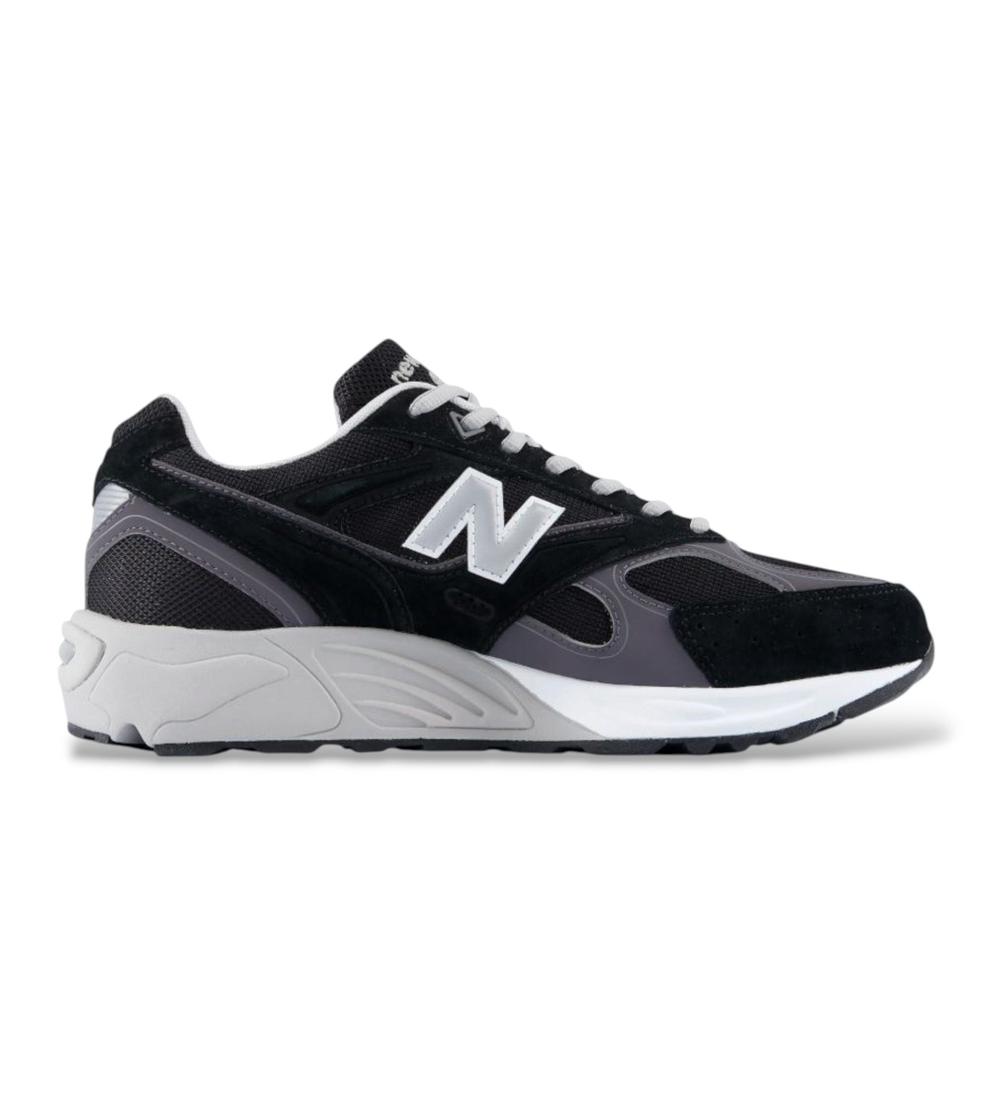 New Balance Unisex. U880RV1_LI Sneaker aus Leder 880R schwarz (39.5), Wohnung, Spaltleder, Schnürsenkel, Lässig