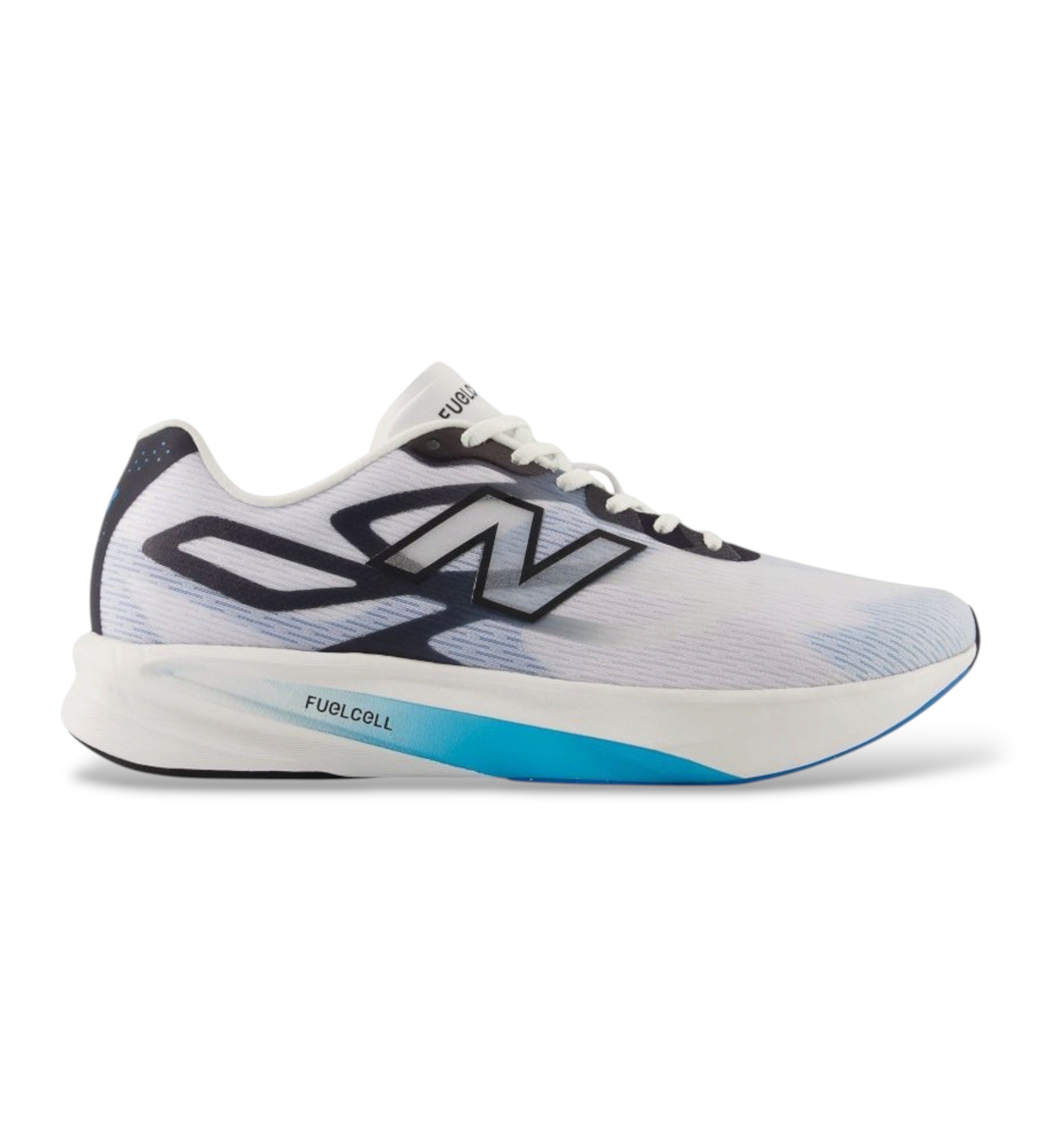 New Balance für Herren. MFLTRV1_RU Flite-R-Turnschuhe, weiß (49), Wohnung, Schnürsenkel, Sportlich, Masche