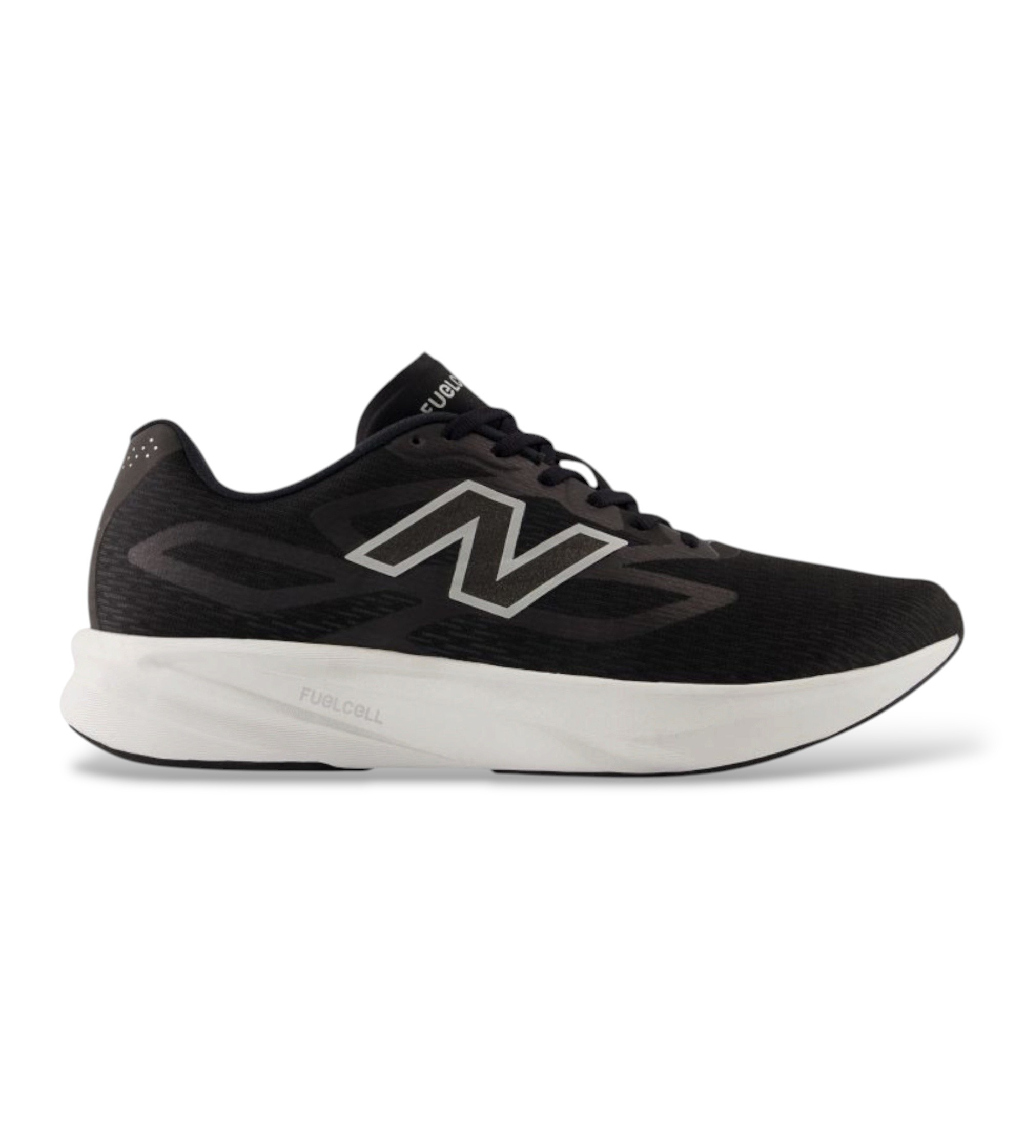 New Balance für Herren. MFLTRV1_RU Flite-R-Sneaker, schwarz (49 2E), Wohnung, Schnürsenkel, Sportlich, Masche